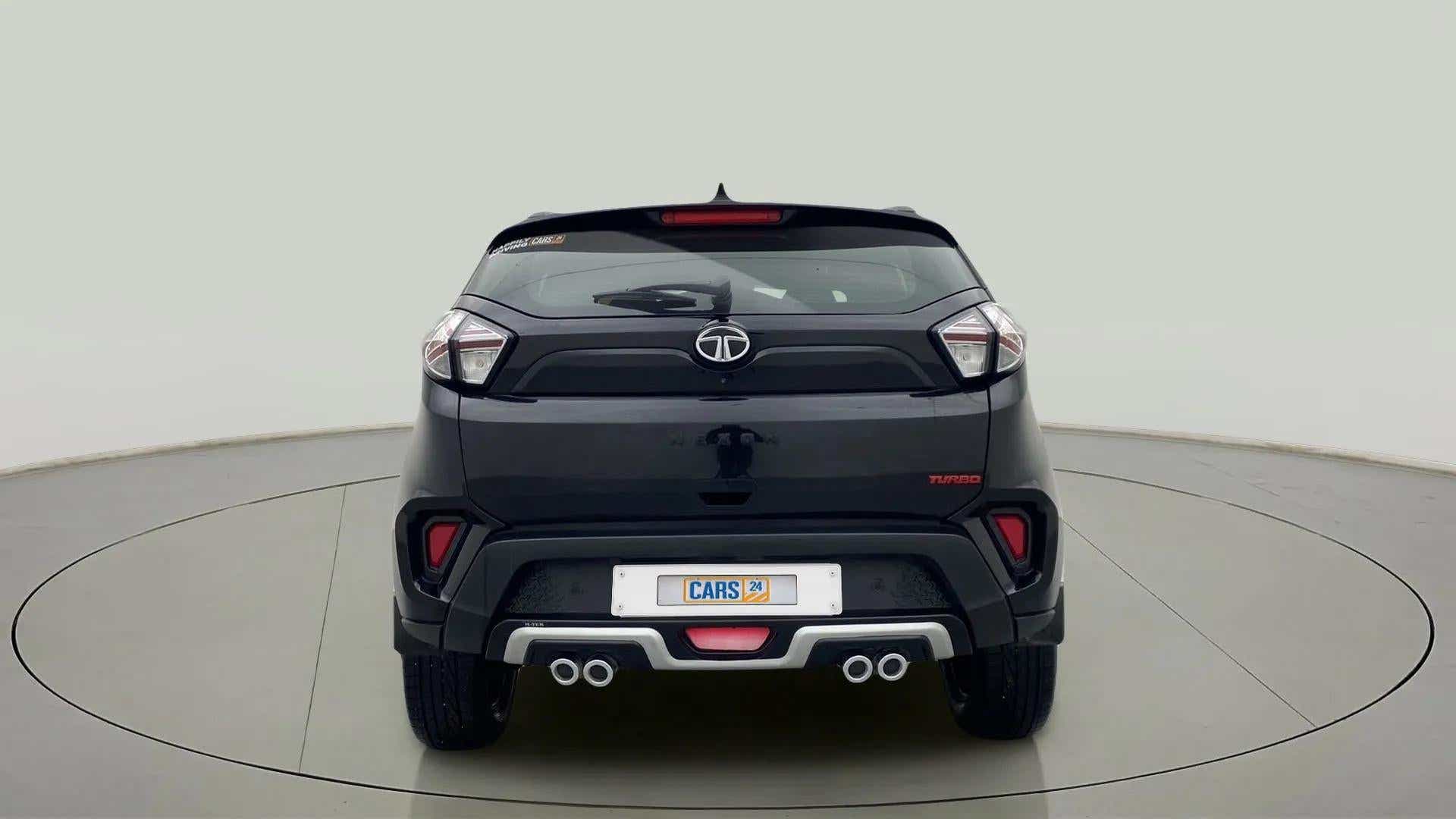 Rear view of a Tata Nexon 2017-2023