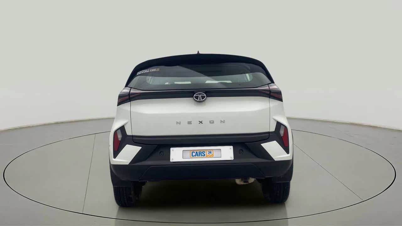 Rear view of a Tata Nexon 2017-2023
