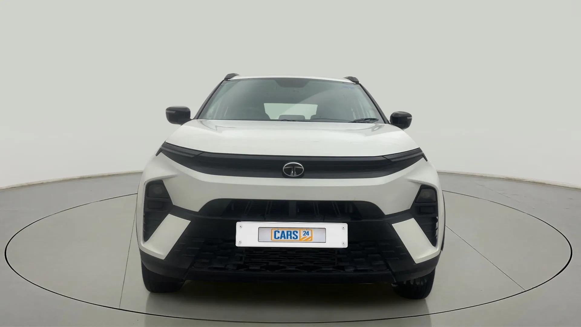 Front view of a Tata Nexon