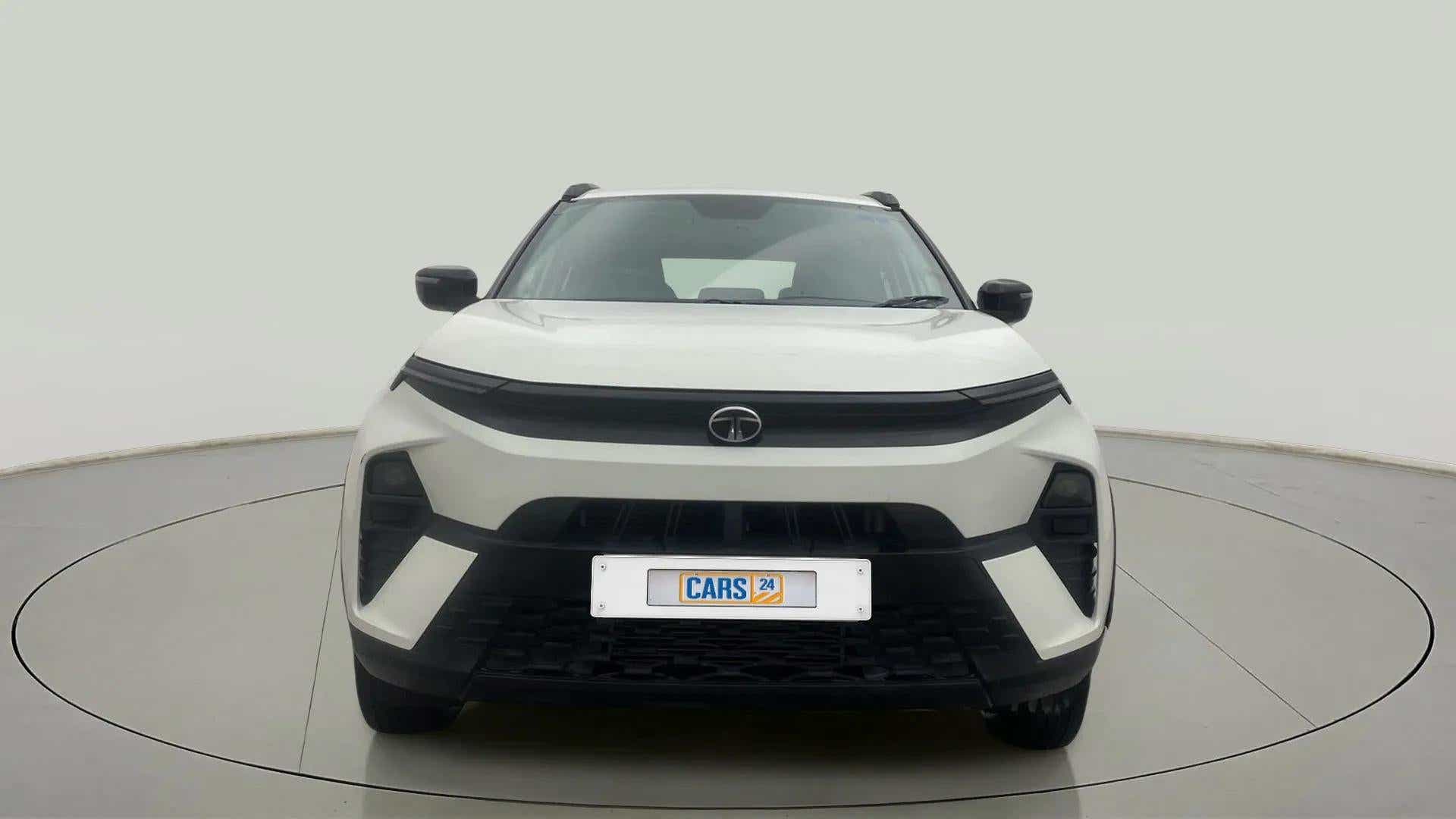 Front view of a Tata Nexon