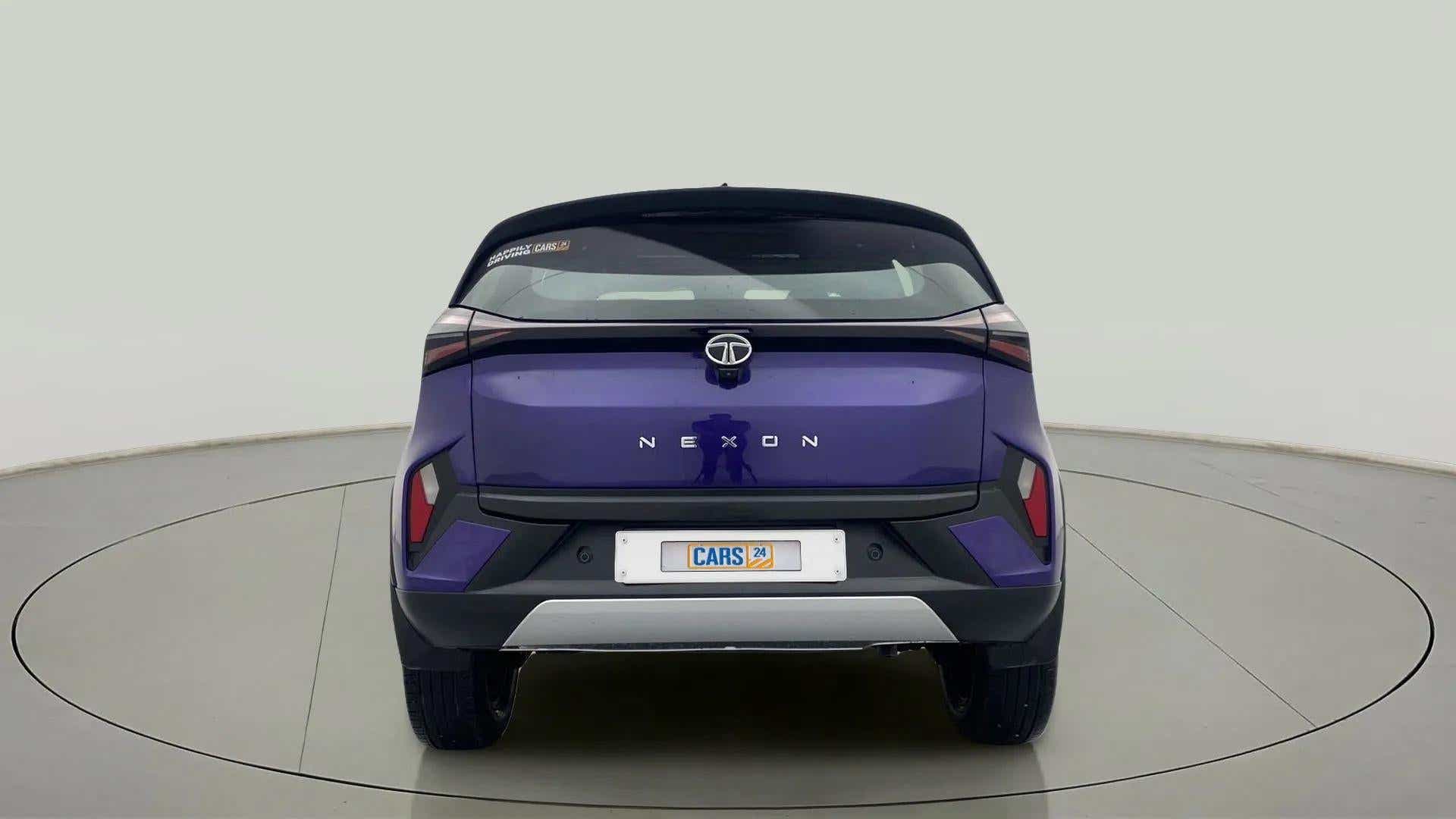 Rear view of a Tata Nexon 2017-2023