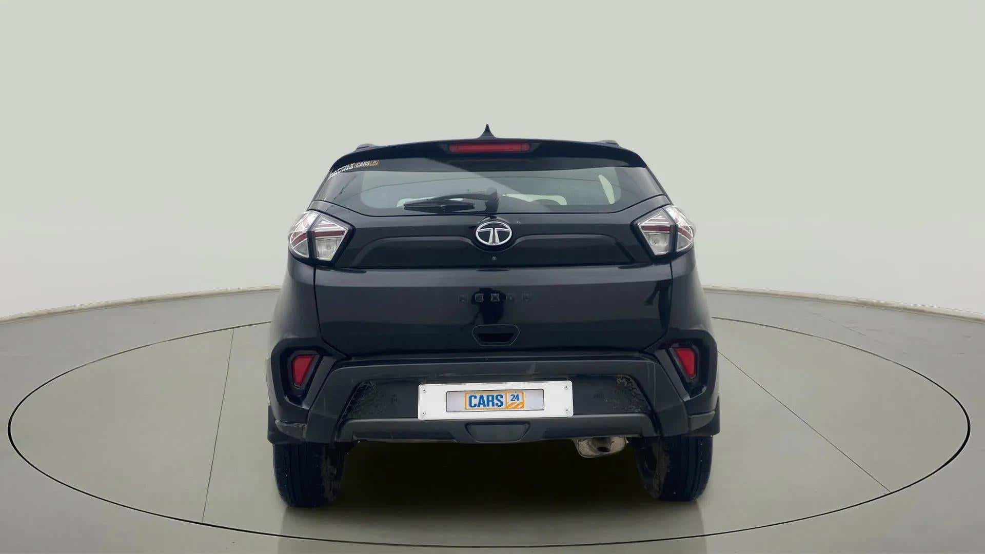 Rear view of a Tata Nexon 2017-2023