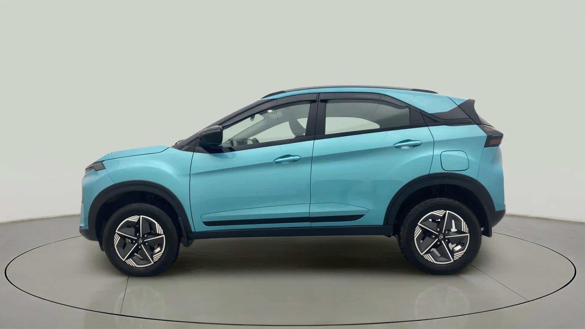 Side view of a Tata Nexon