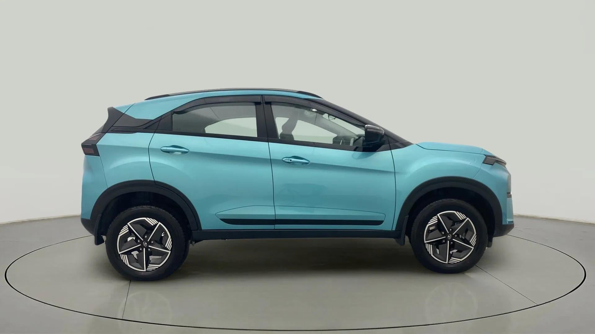 Side profile of a Tata Nexon