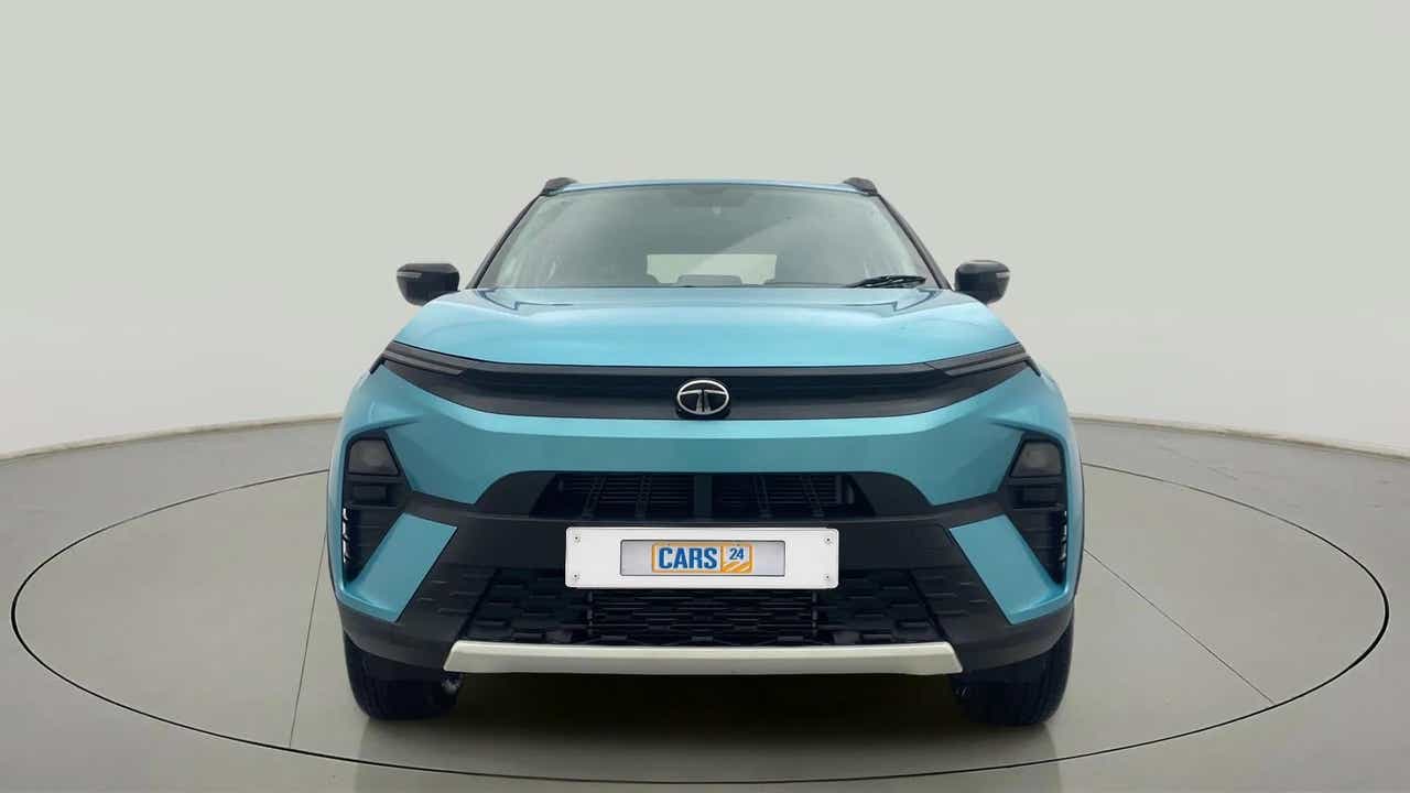 Front view of a Tata Nexon