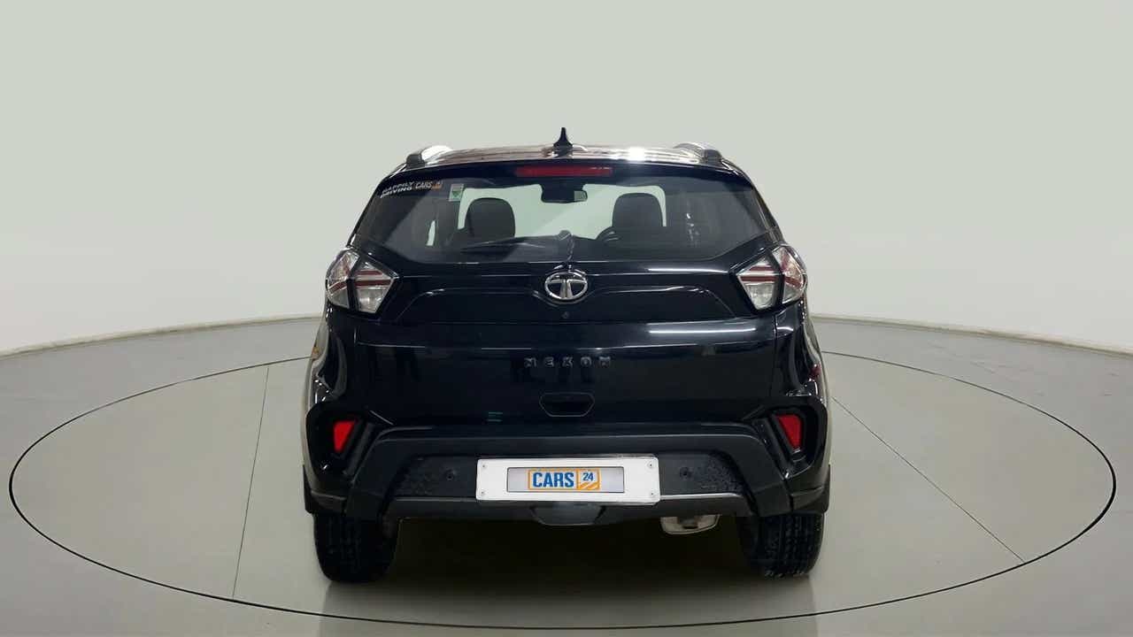Rear view of a Tata Nexon 2017-2023