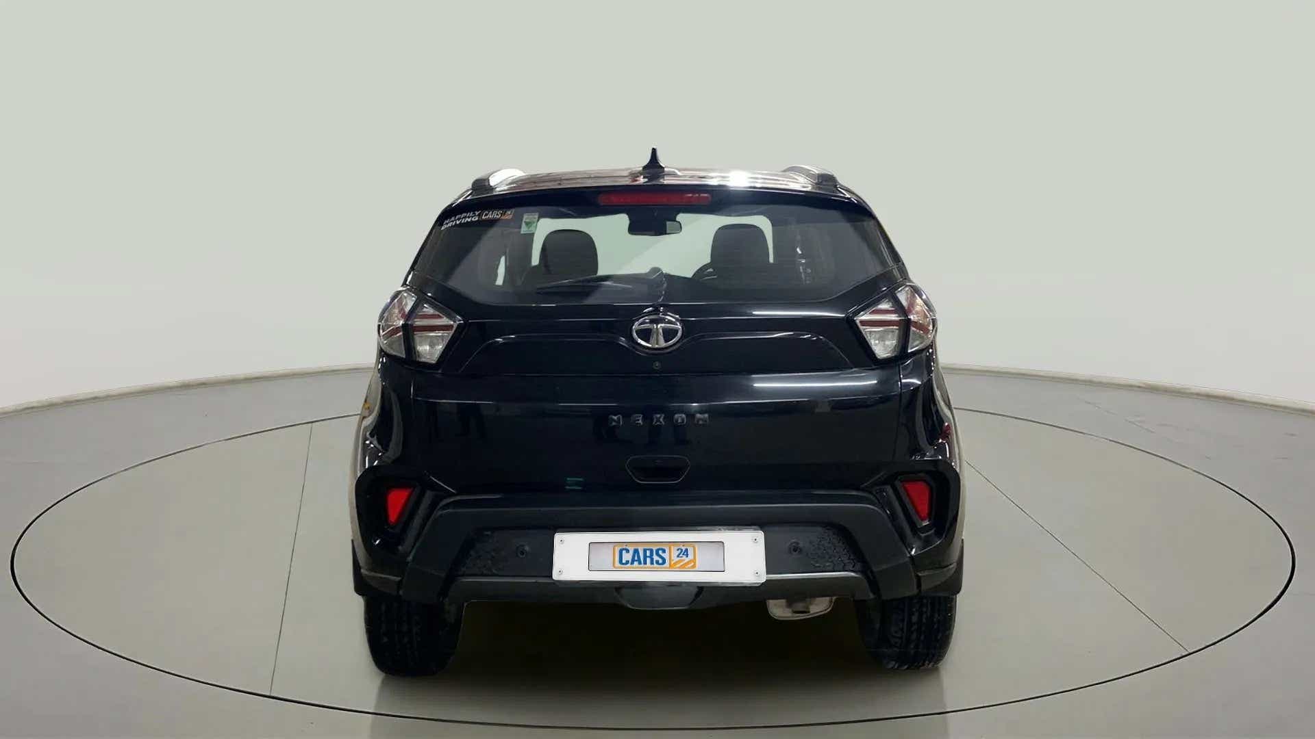 Rear view of a Tata Nexon 2017-2023