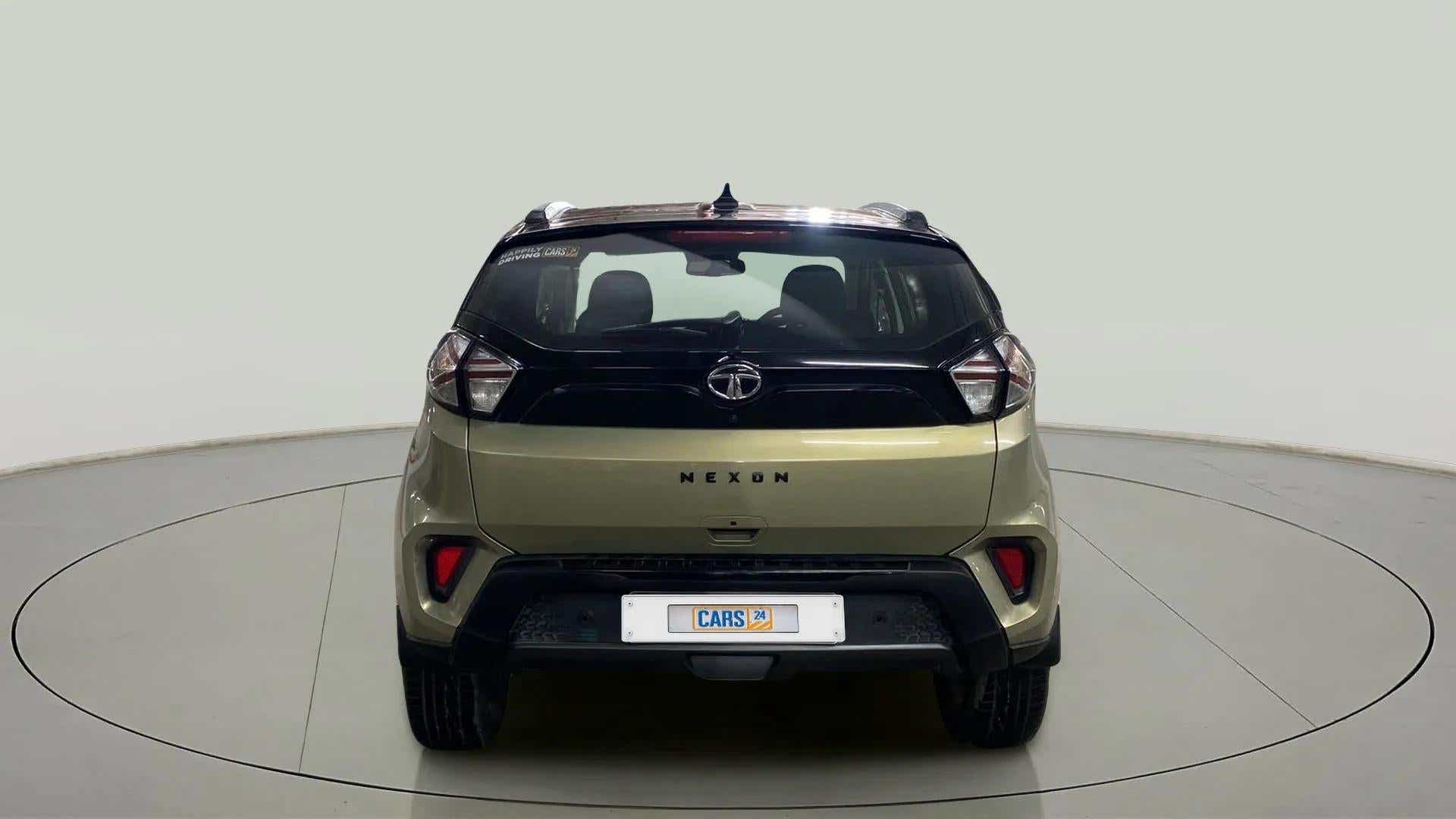 Rear view of a Tata Nexon 2017-2023