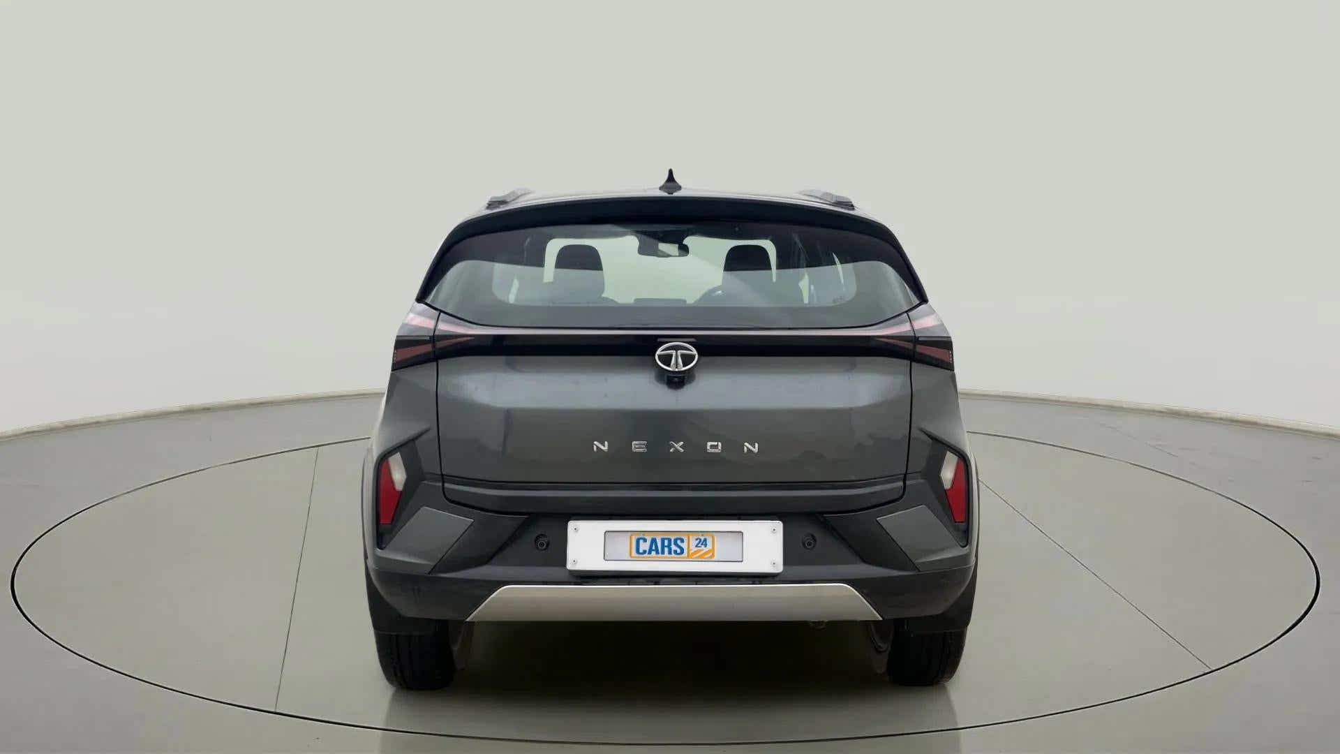 Rear view of a Tata Nexon 2017-2023
