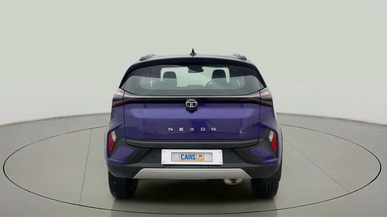 Rear view of a Tata Nexon 2017-2023
