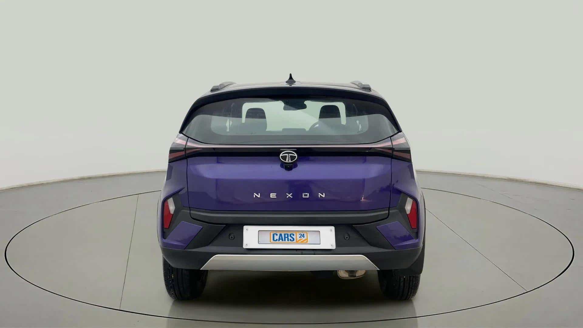 Rear view of a Tata Nexon 2017-2023