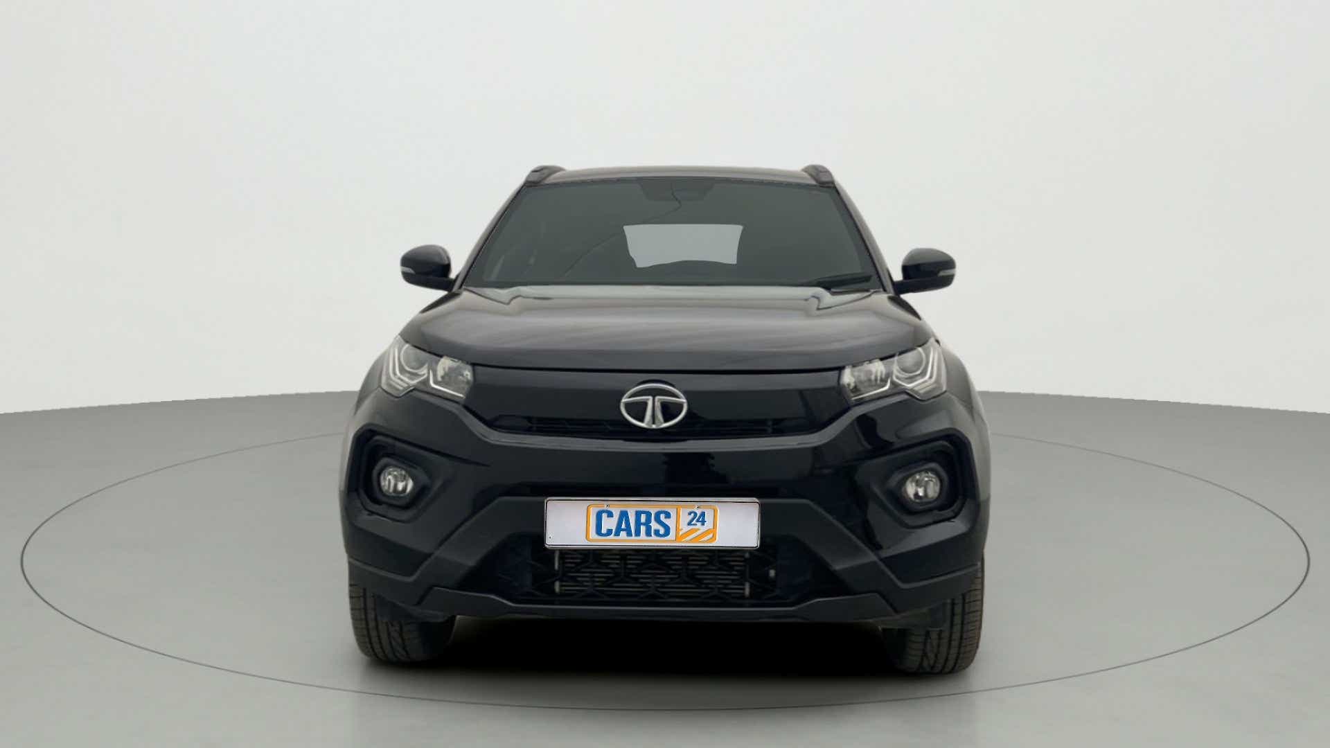 Front view of a Tata Nexon 2017-2023