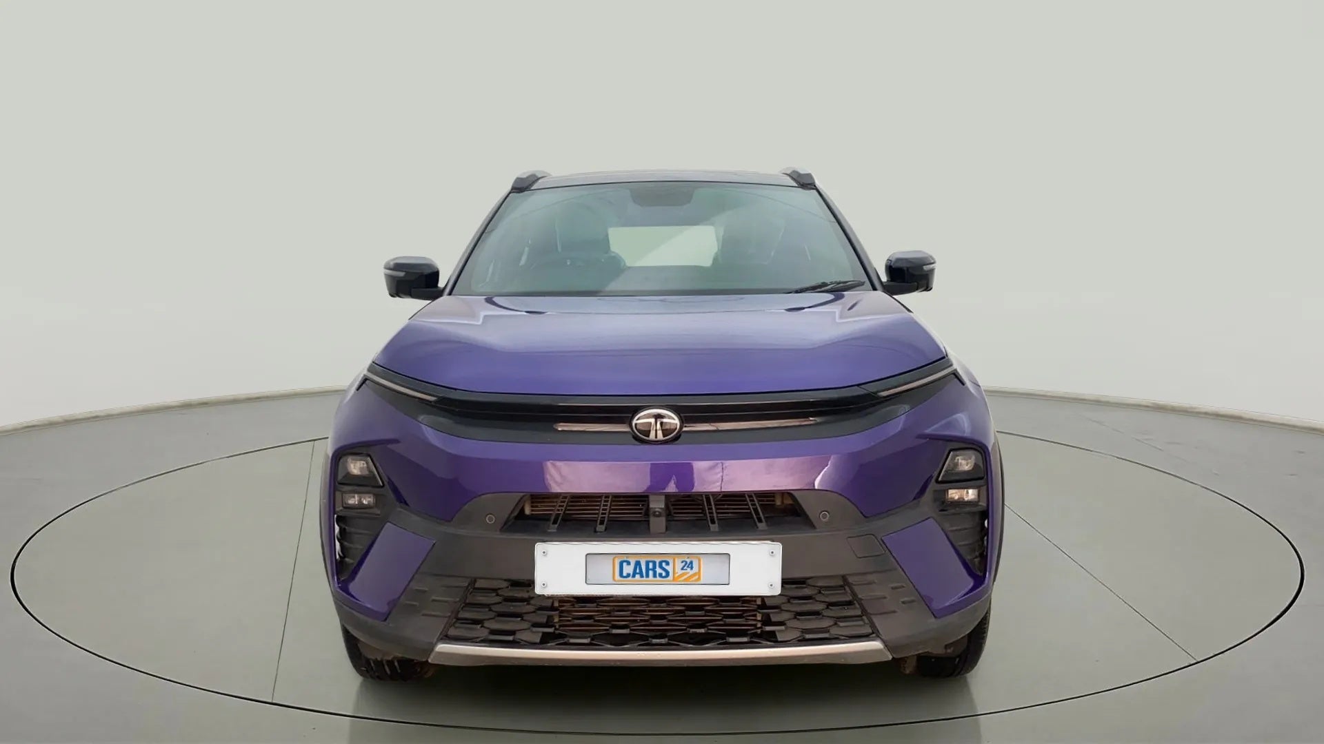 Front view of a Tata Nexon