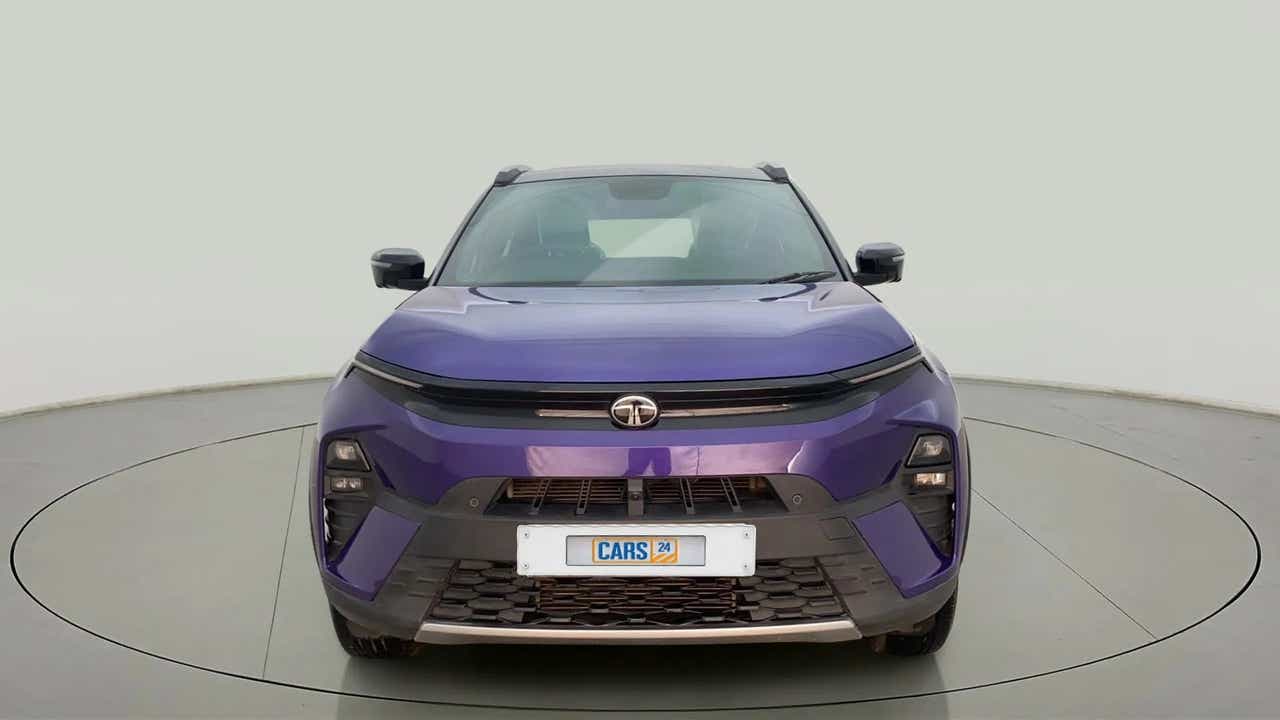 Front view of a Tata Nexon