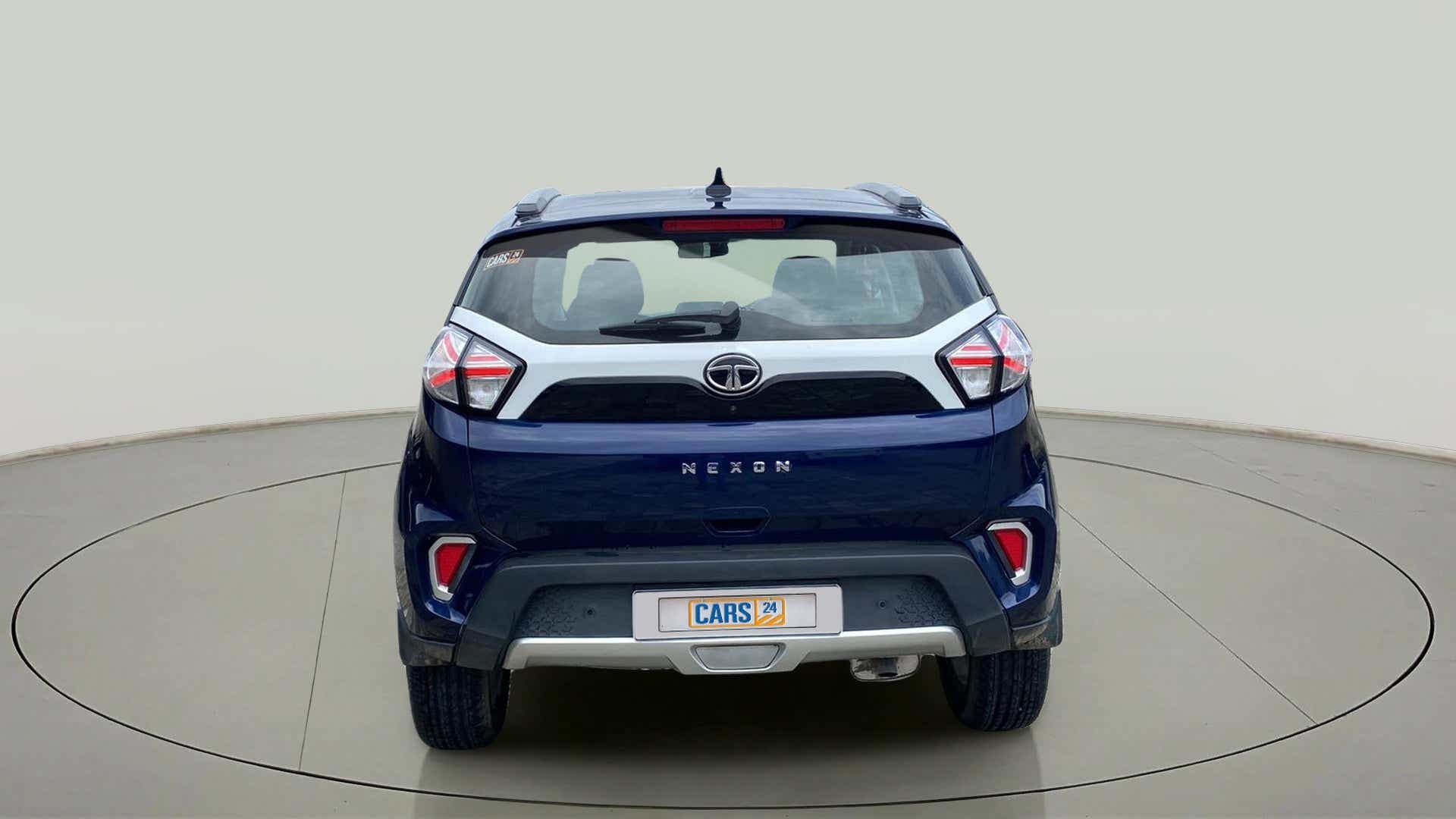 Rear view of a Tata Nexon 2017-2023