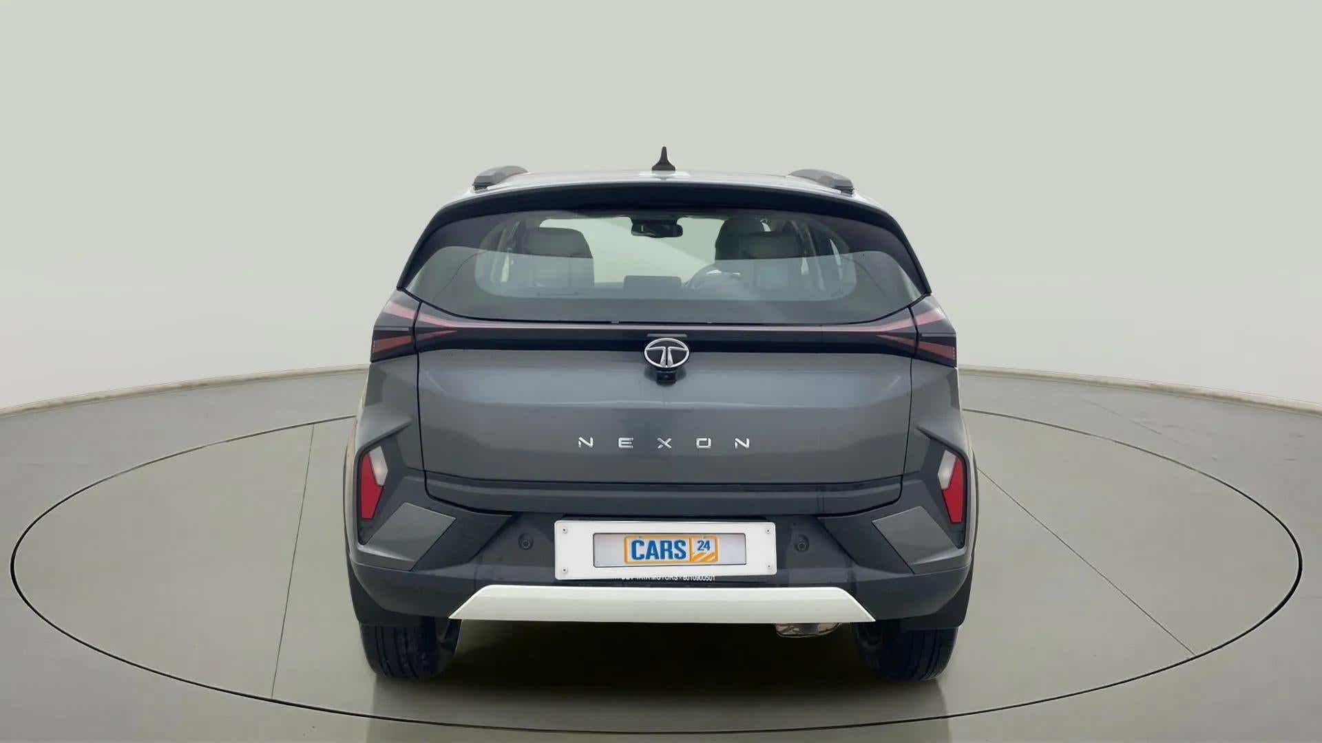 Rear view of a Tata Nexon 2017-2023