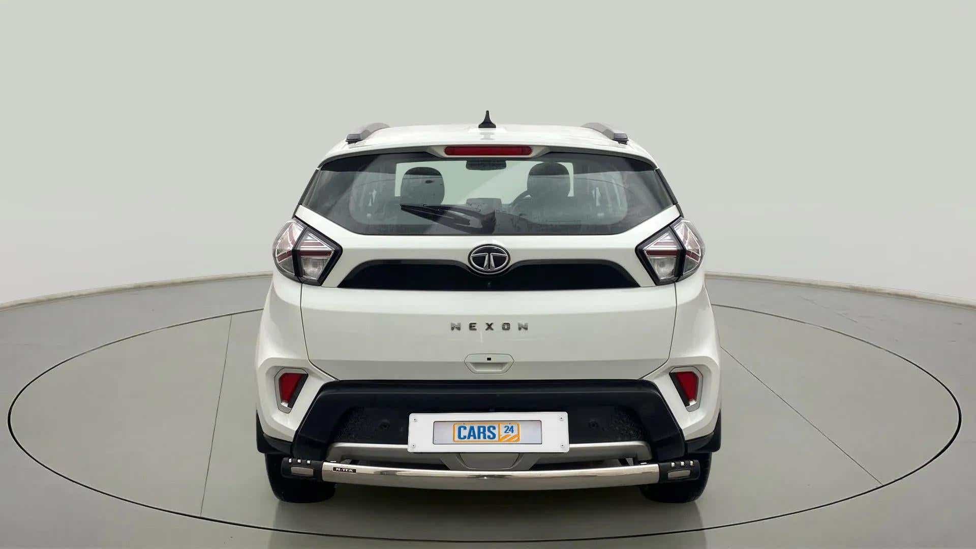 Rear view of a Tata Nexon 2017-2023