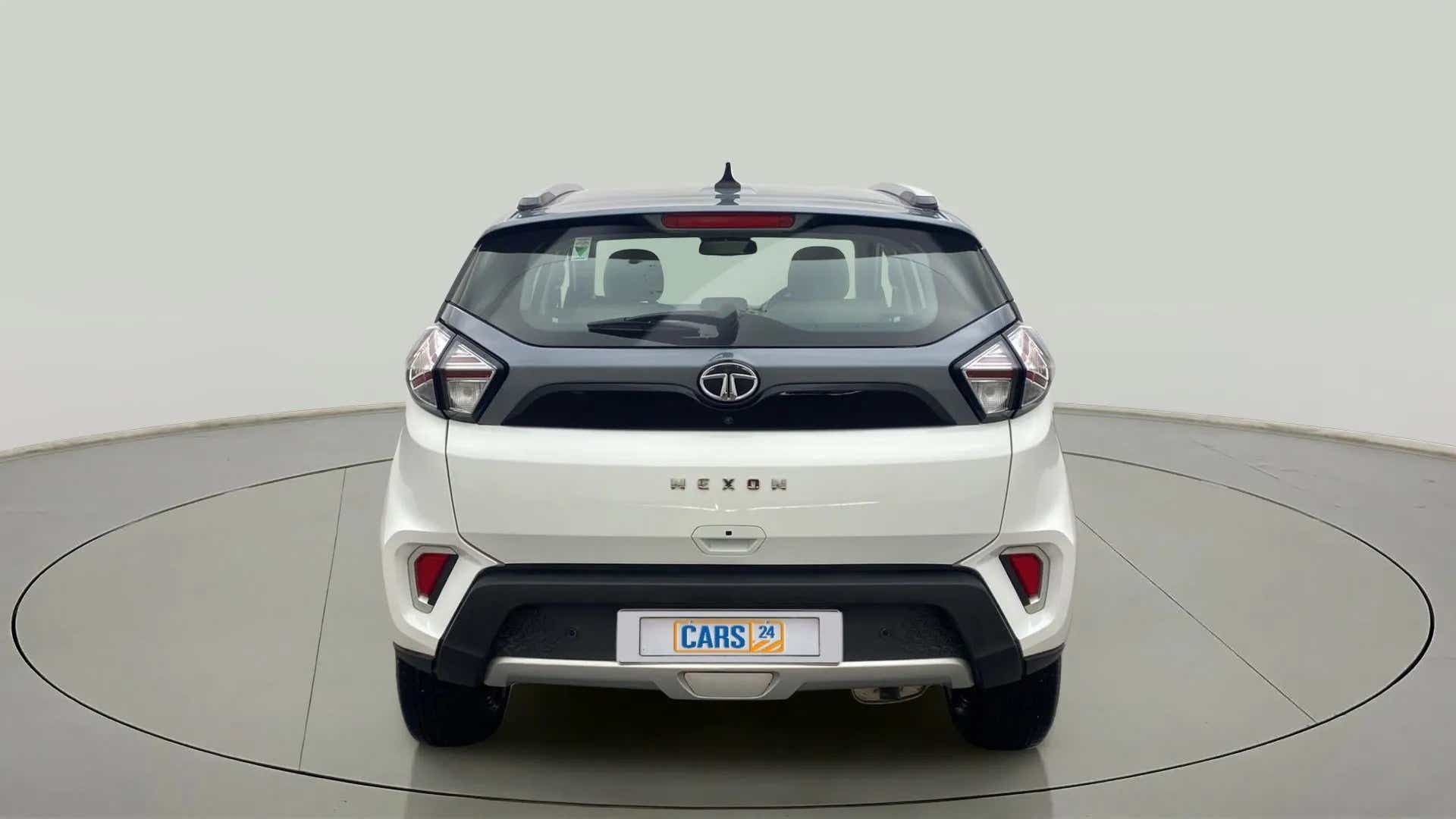 Rear view of a Tata Nexon 2017-2023