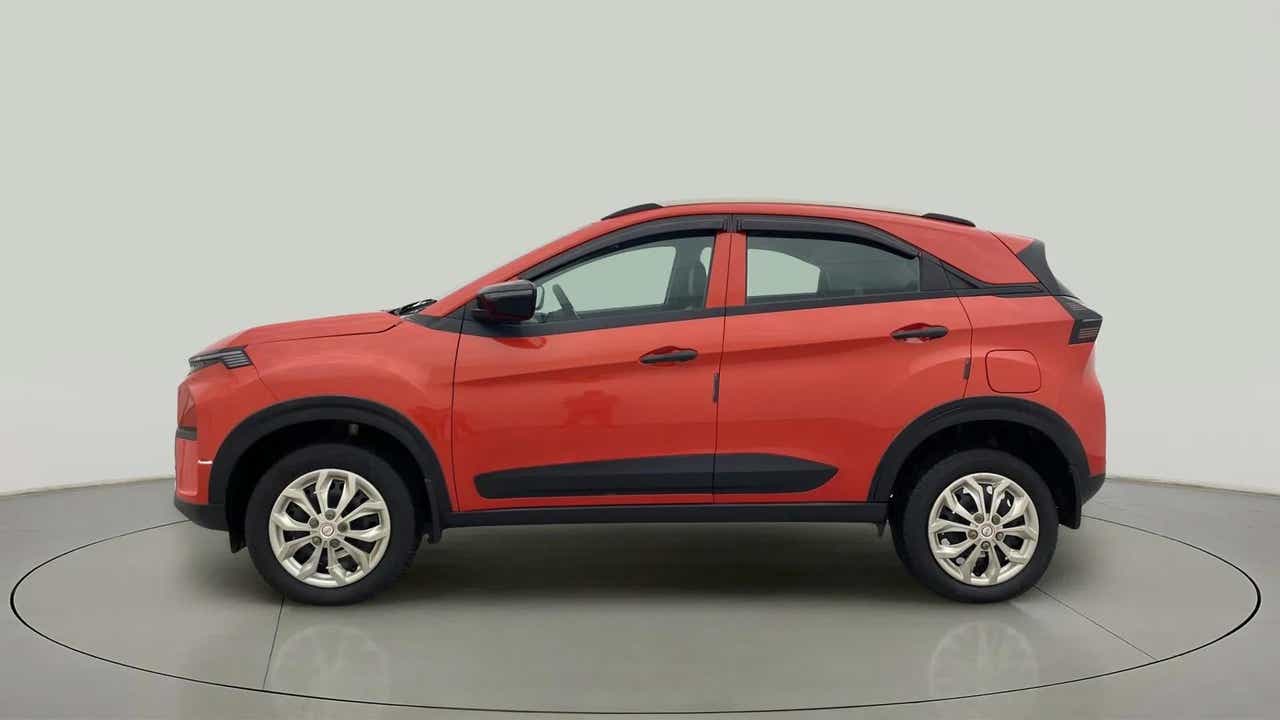 Side view of a Tata Nexon