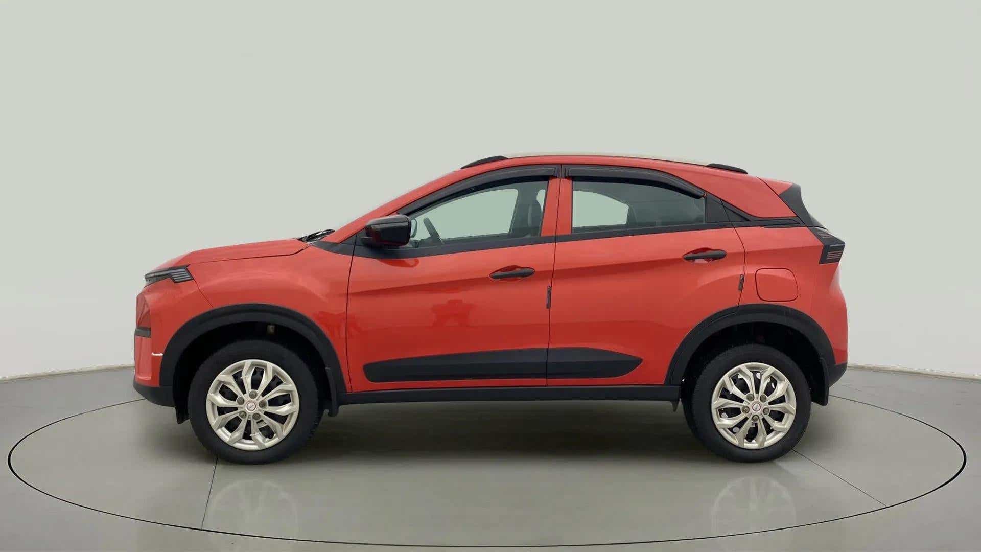 Side view of a Tata Nexon