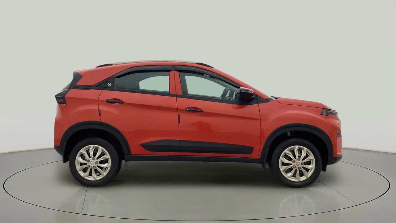 Side view of a Tata Nexon