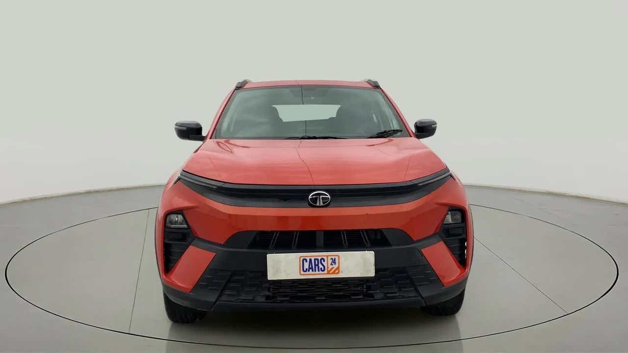 Front view of a Tata Nexon