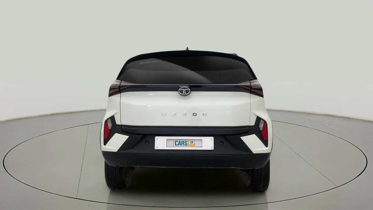 Rear view of a Tata Nexon 2017-2023