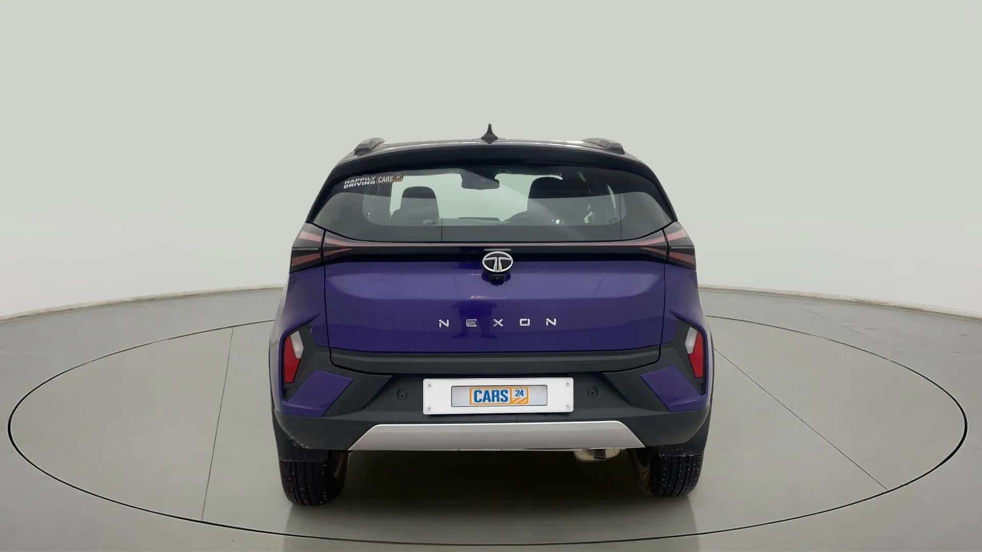 Rear view of a Tata Nexon 2017-2023