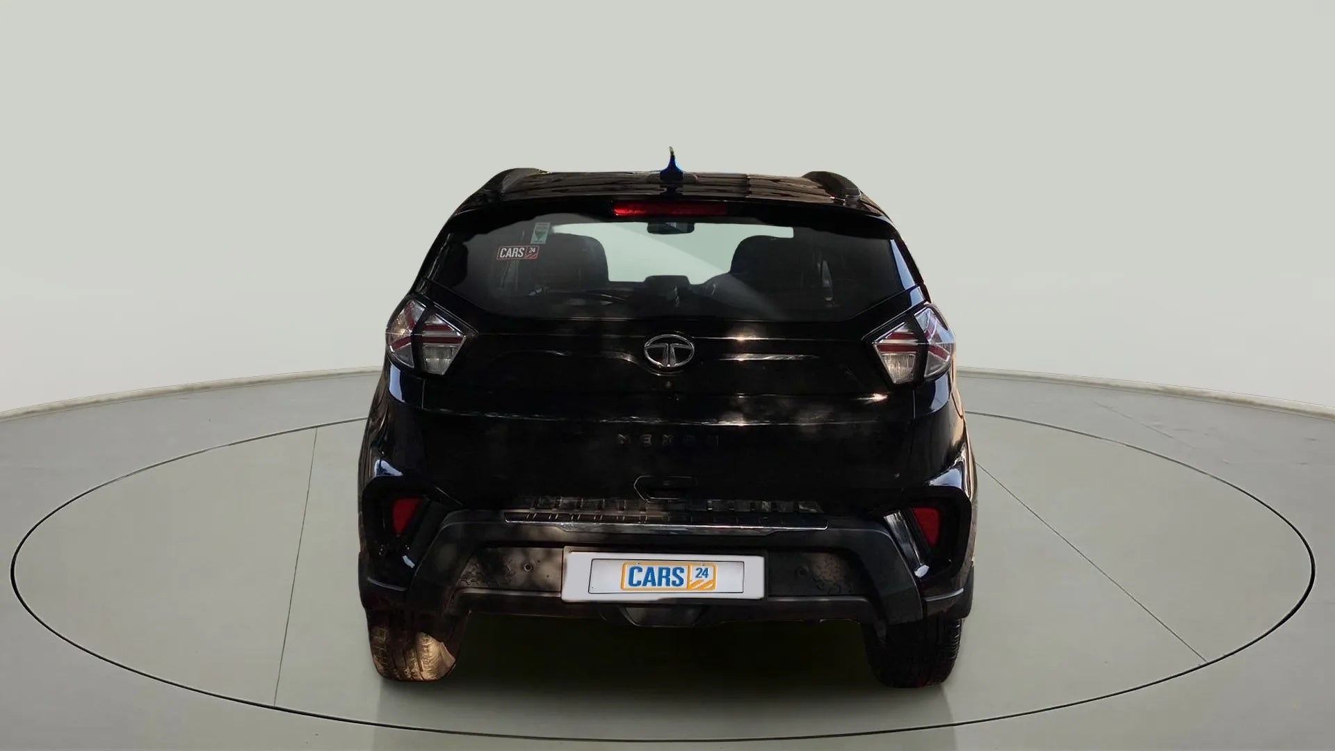 Rear view of a Tata Nexon 2017-2023