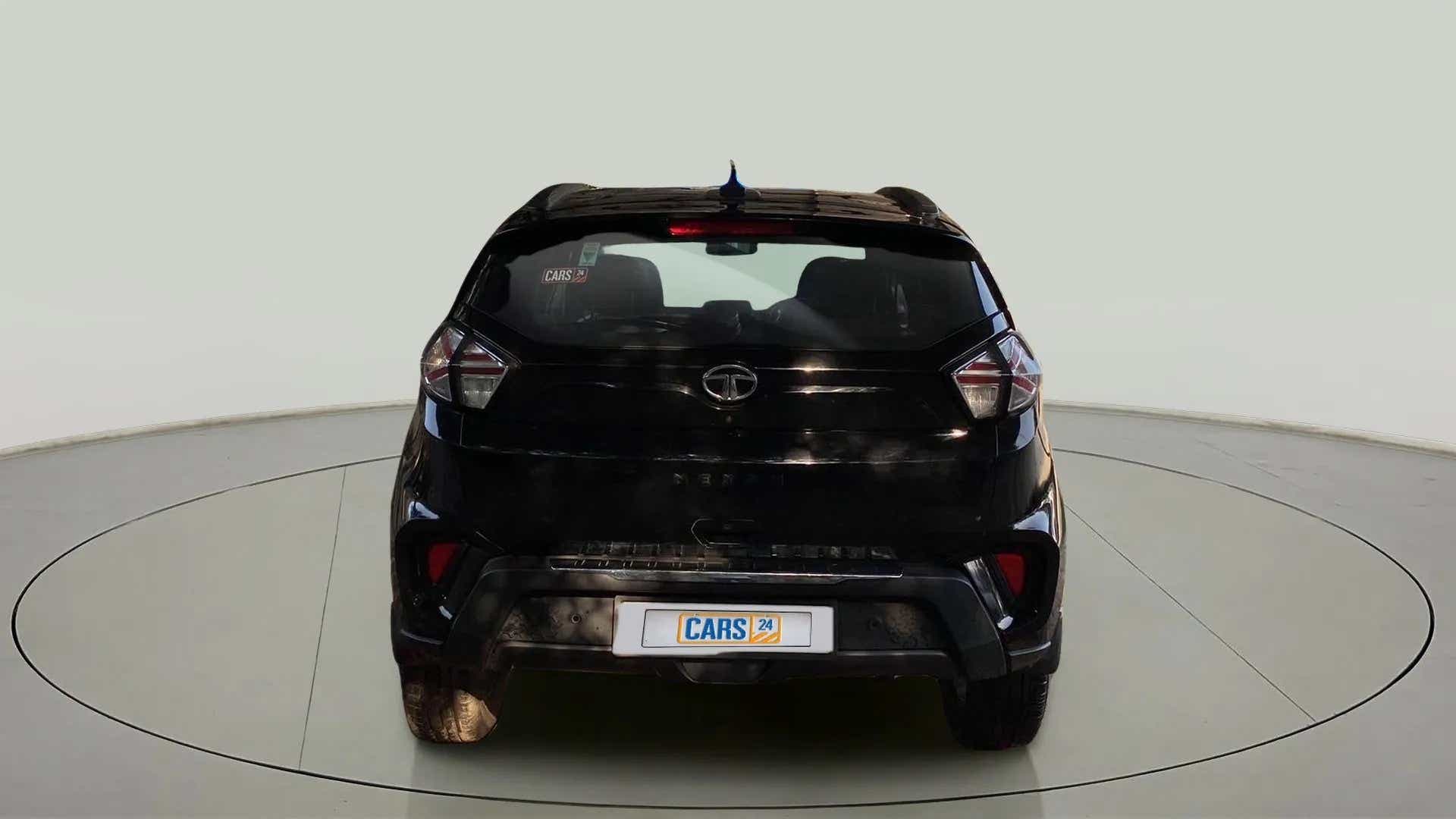 Rear view of a Tata Nexon 2017-2023