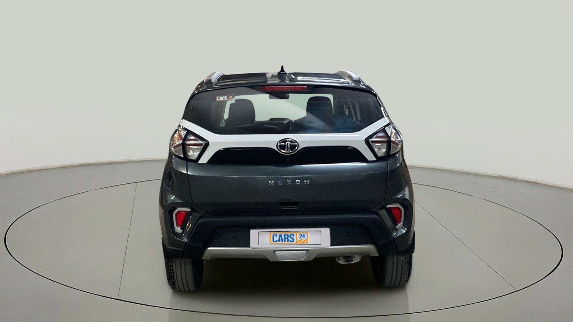 Rear view of a Tata Nexon 2017-2023