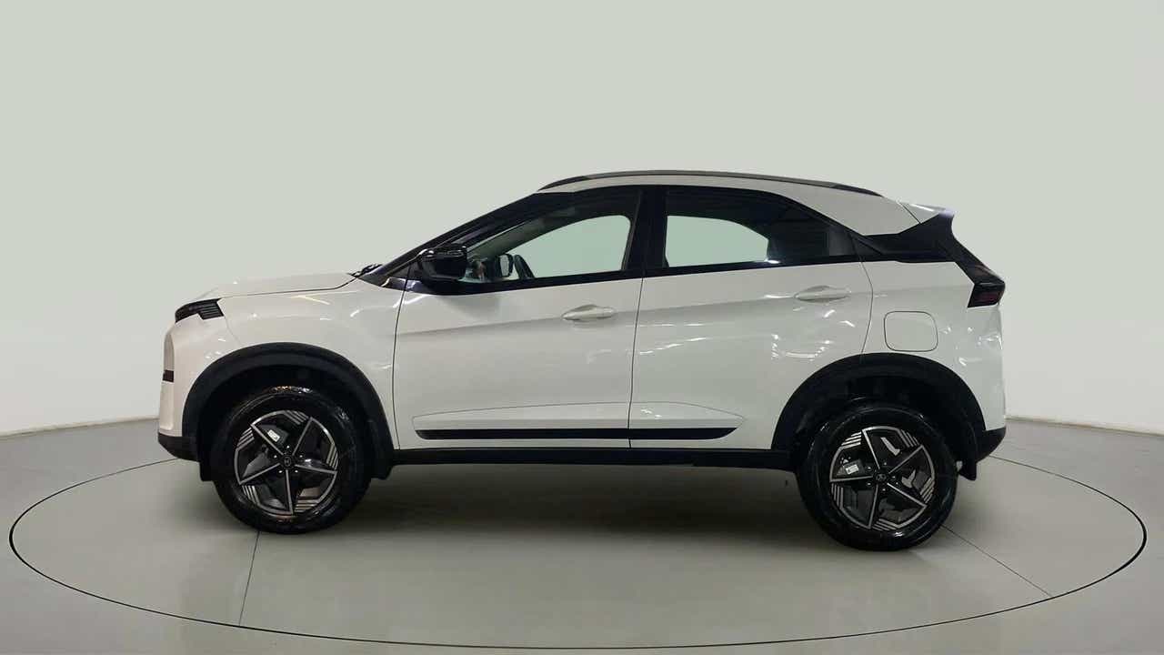 Side view of a Tata Nexon