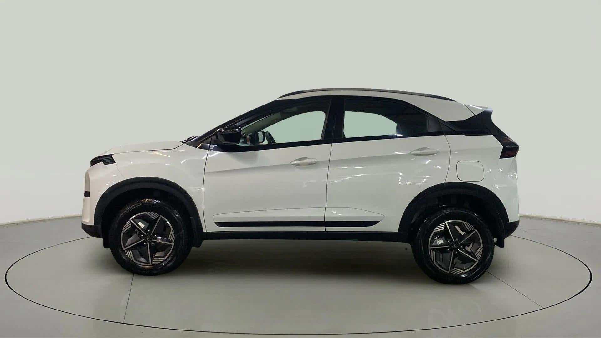 Side view of a Tata Nexon