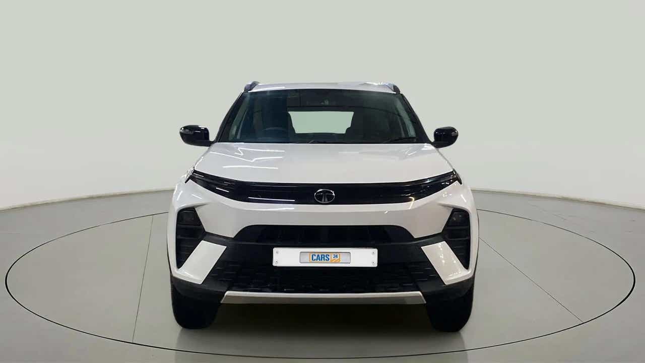 Front view of a Tata Nexon