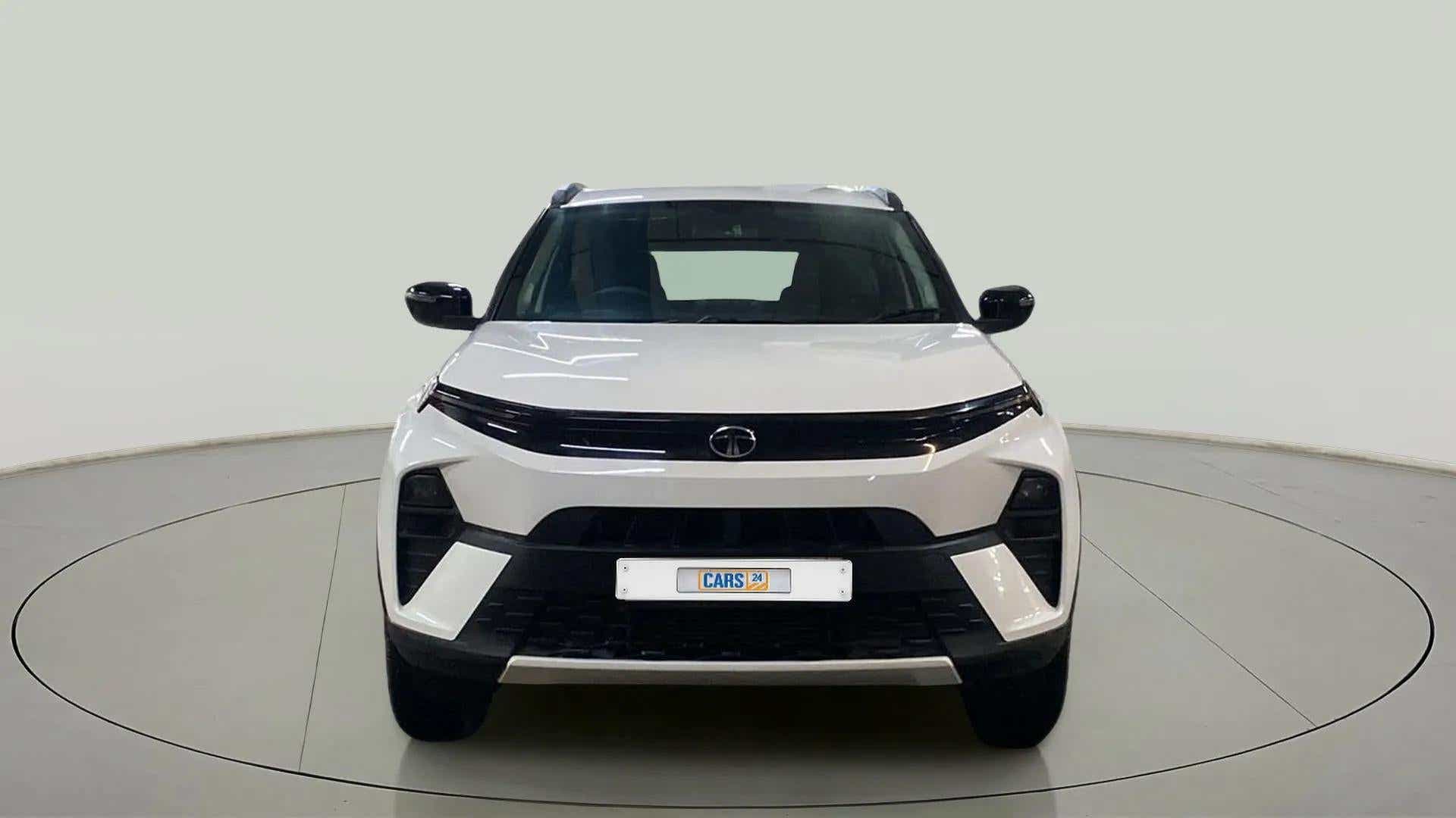 Front view of a Tata Nexon