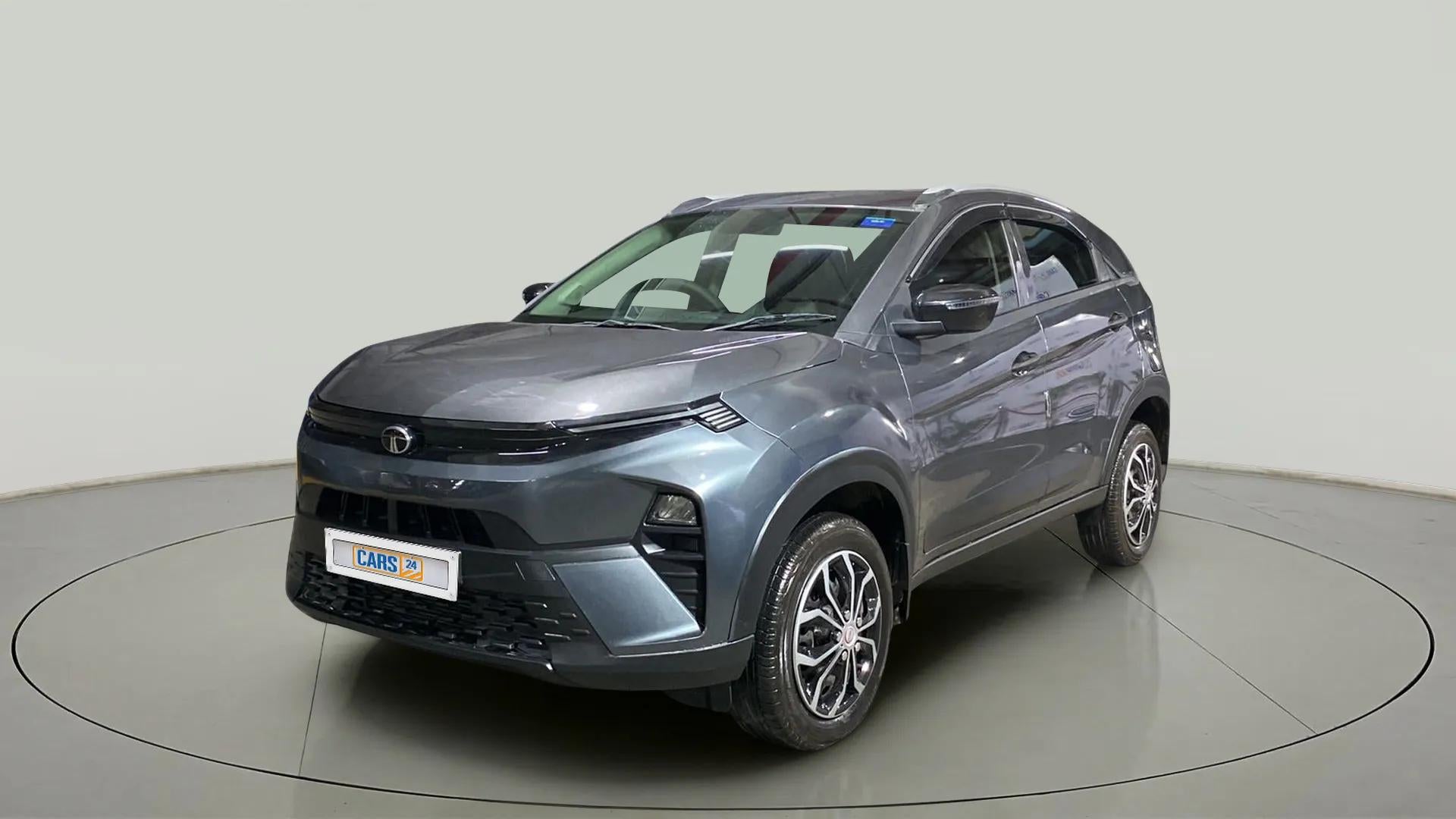 Front three-quarter of a Tata Nexon
