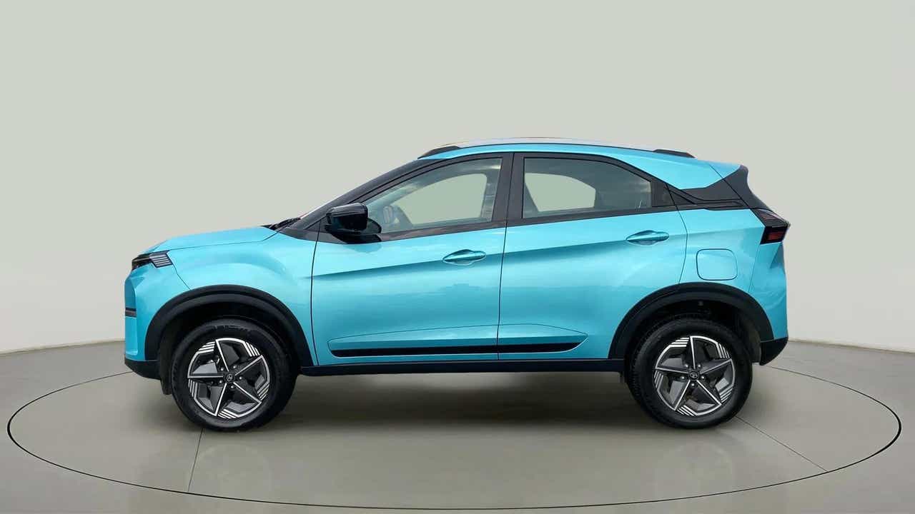 Side view of a Tata Nexon