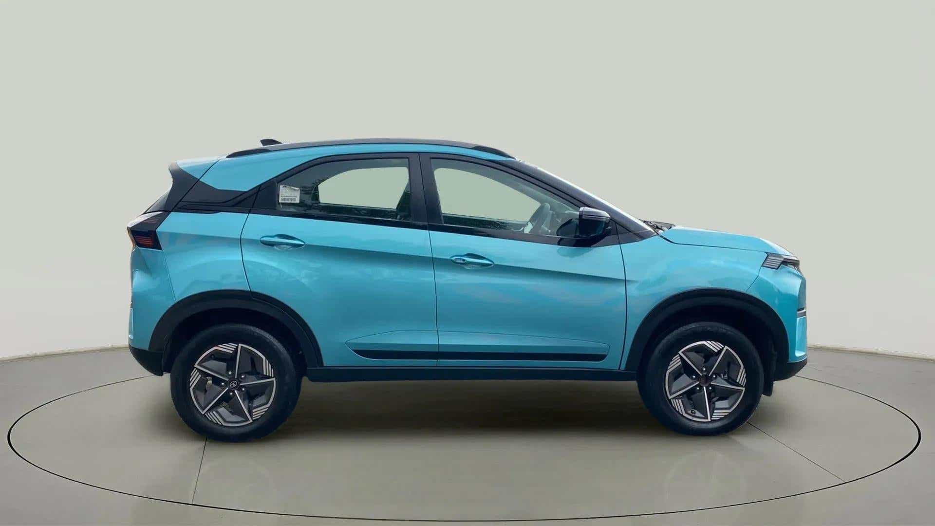 Side view of a Tata Nexon