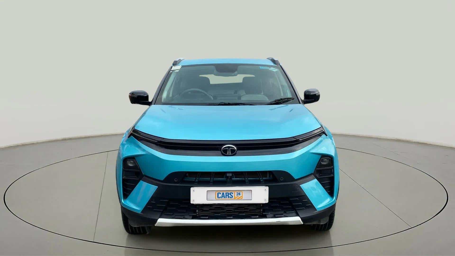 Front view of a Tata Nexon