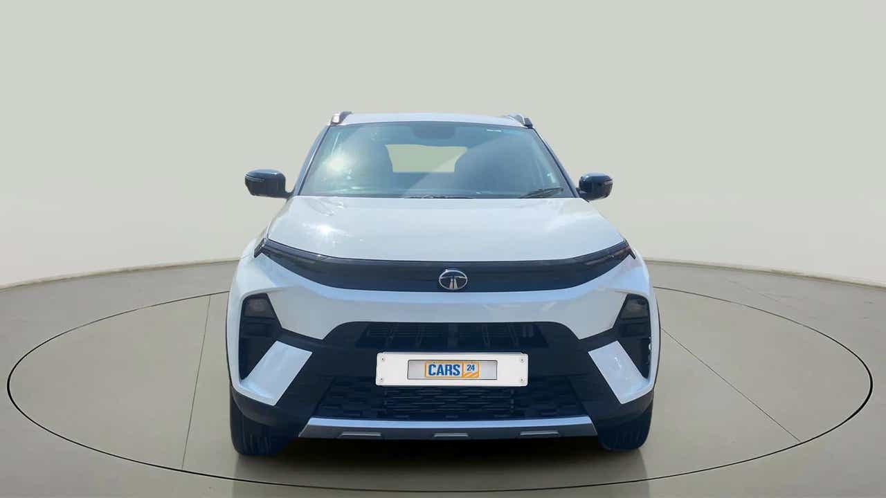 Front view of a Tata Nexon
