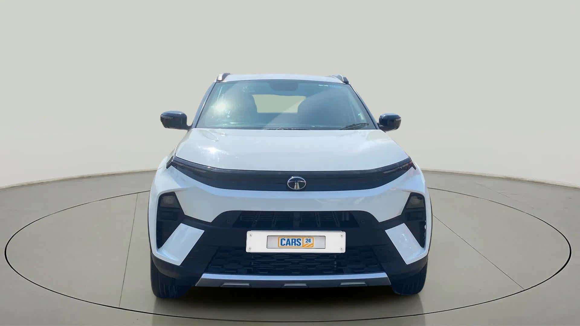 Front view of a Tata Nexon