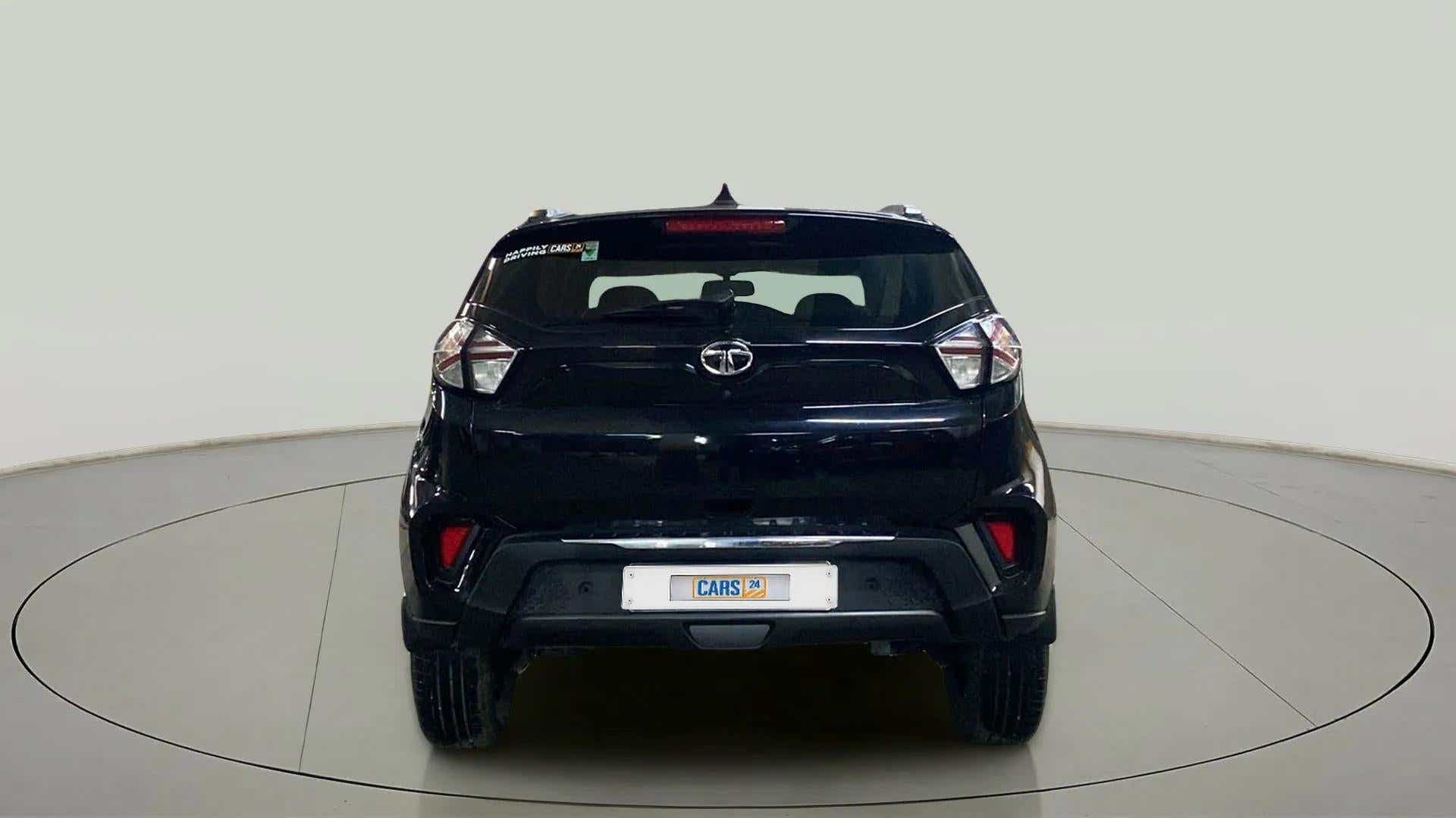 Rear view of a Tata Nexon 2017-2023