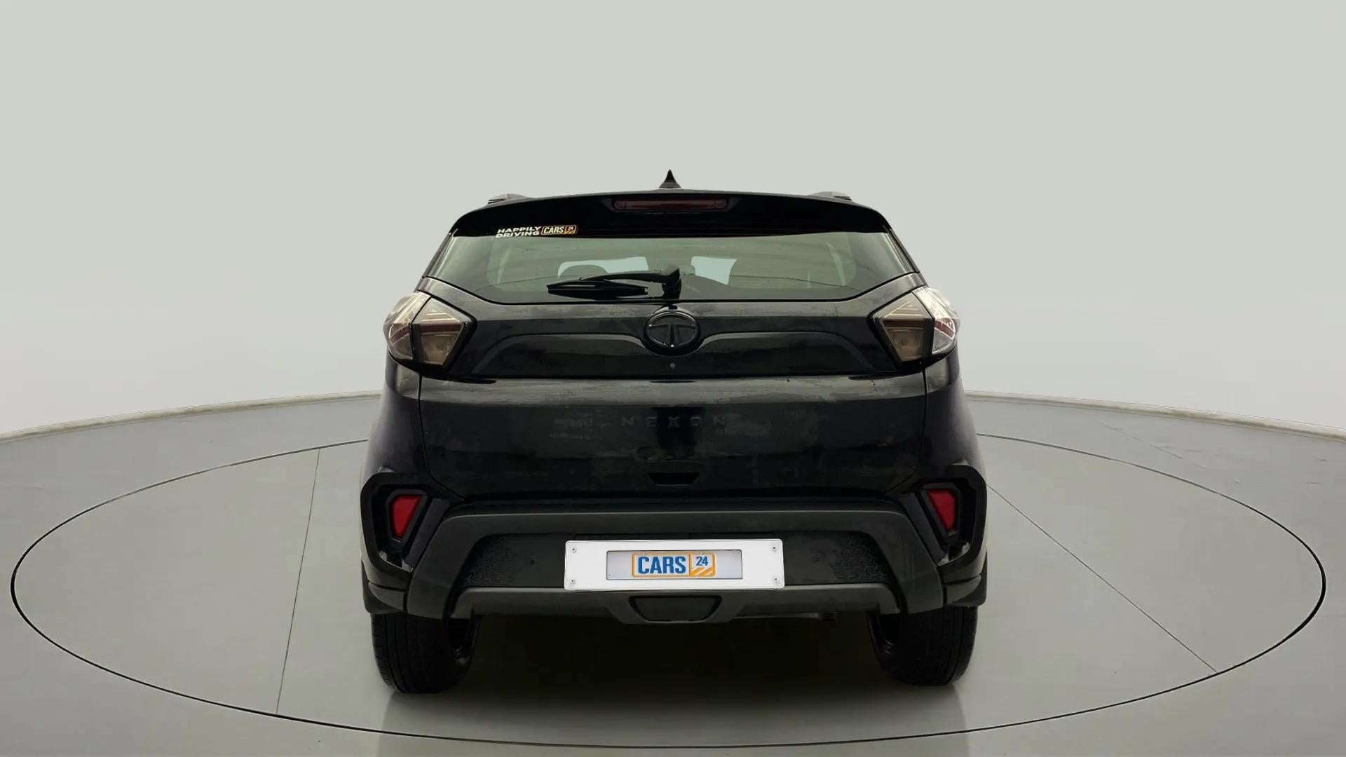 Rear view of a Tata Nexon 2017-2023