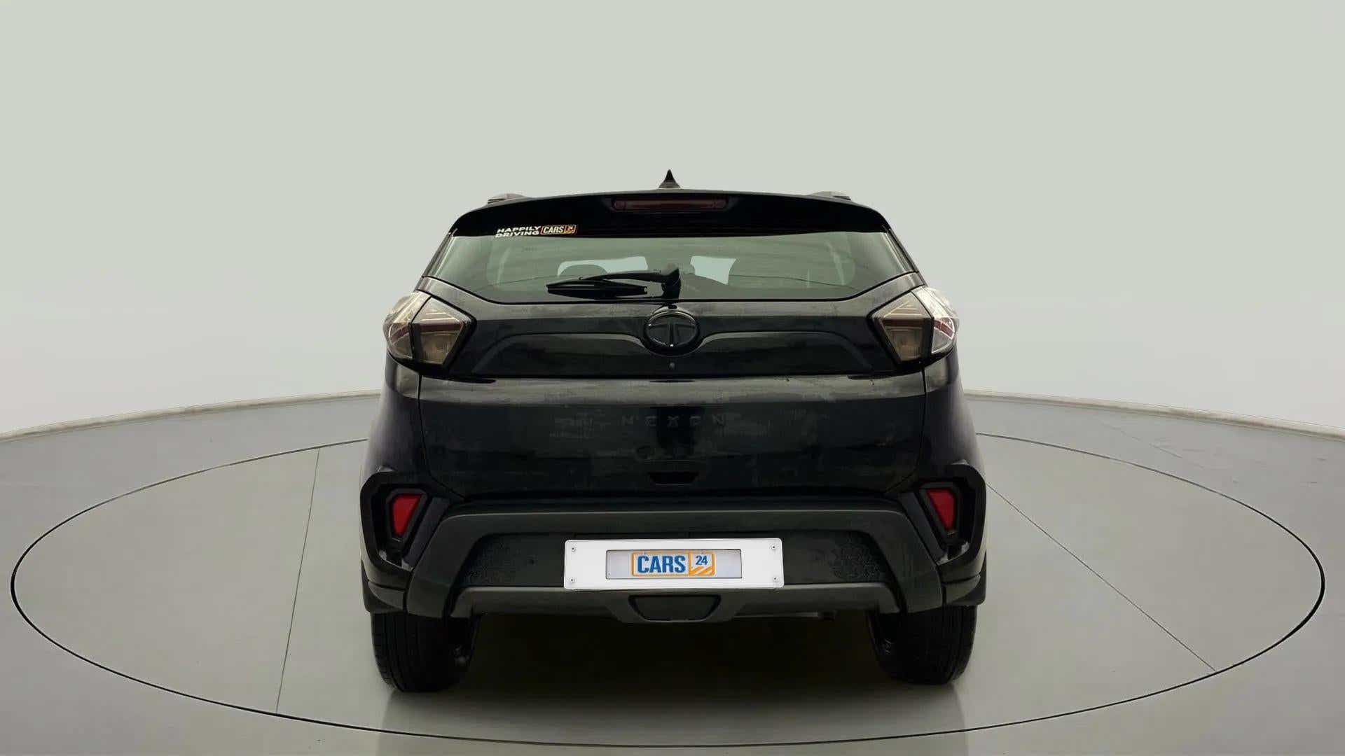 Rear view of a Tata Nexon 2017-2023