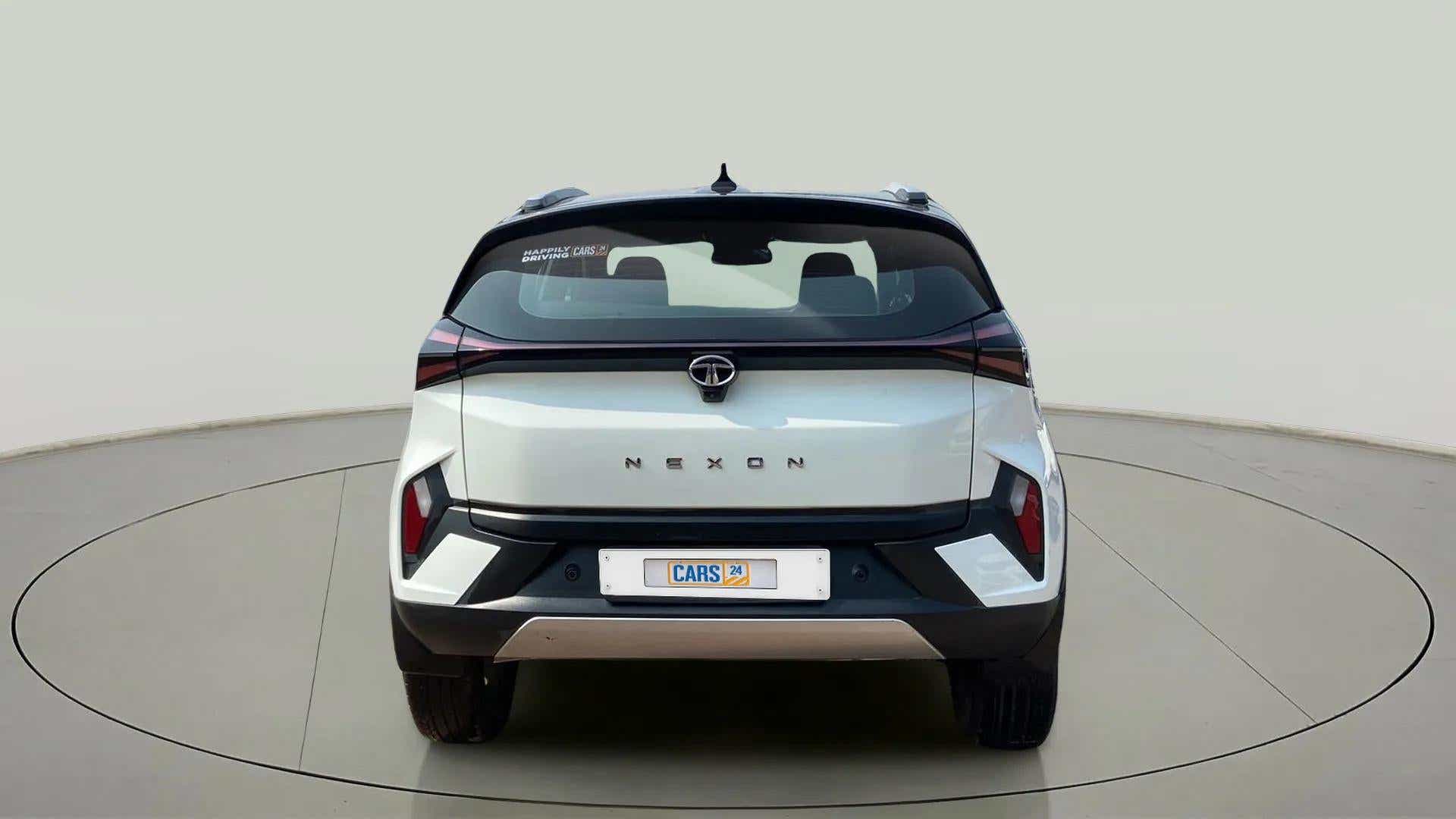 Rear view of a Tata Nexon 2017-2023