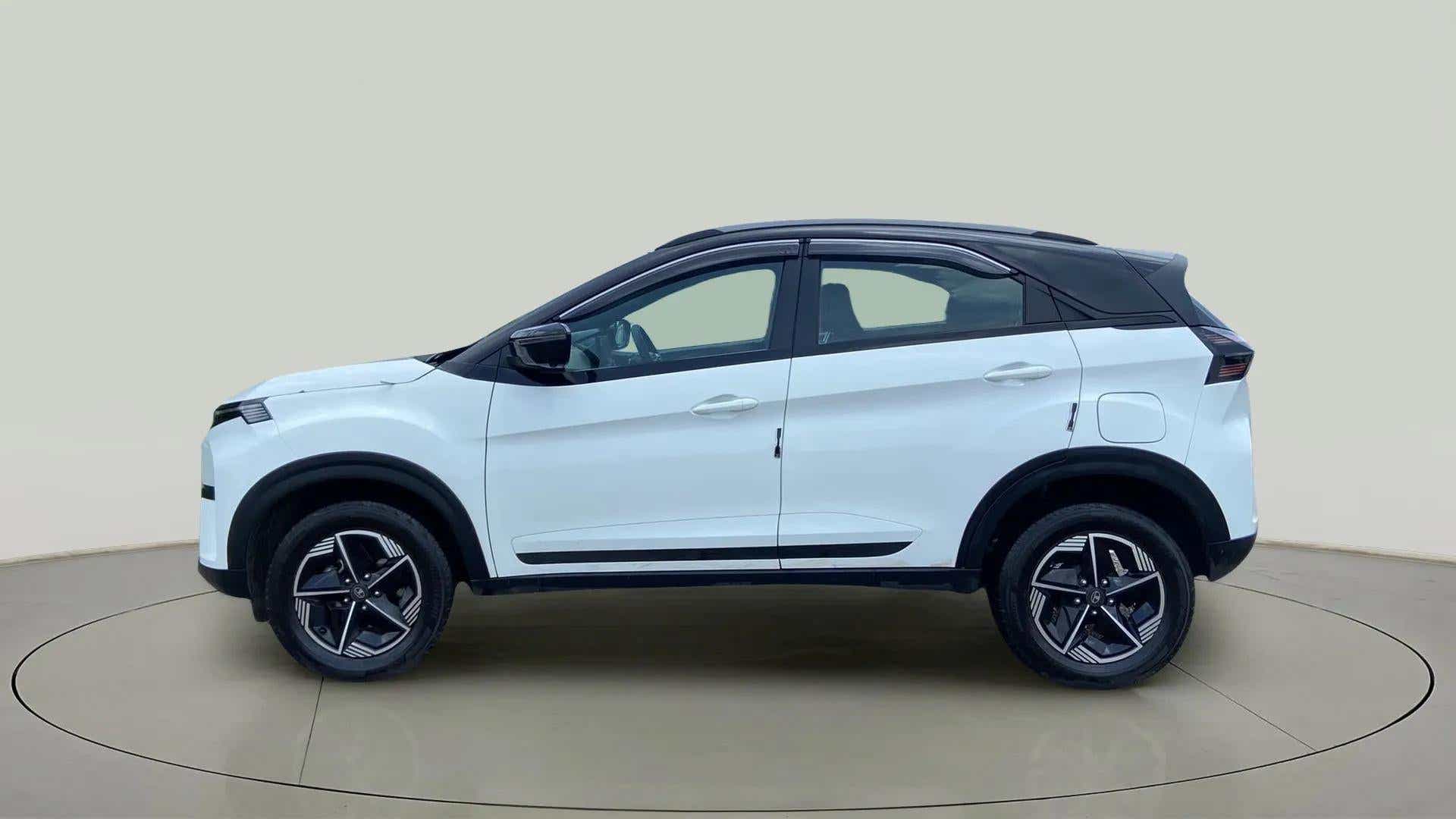 Side view of a Tata Nexon