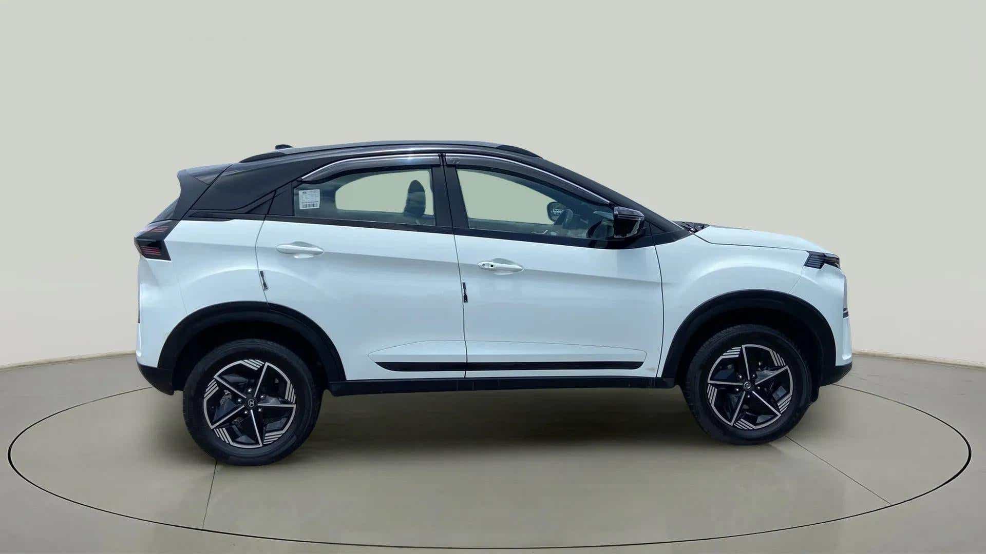 Side view of a Tata Nexon