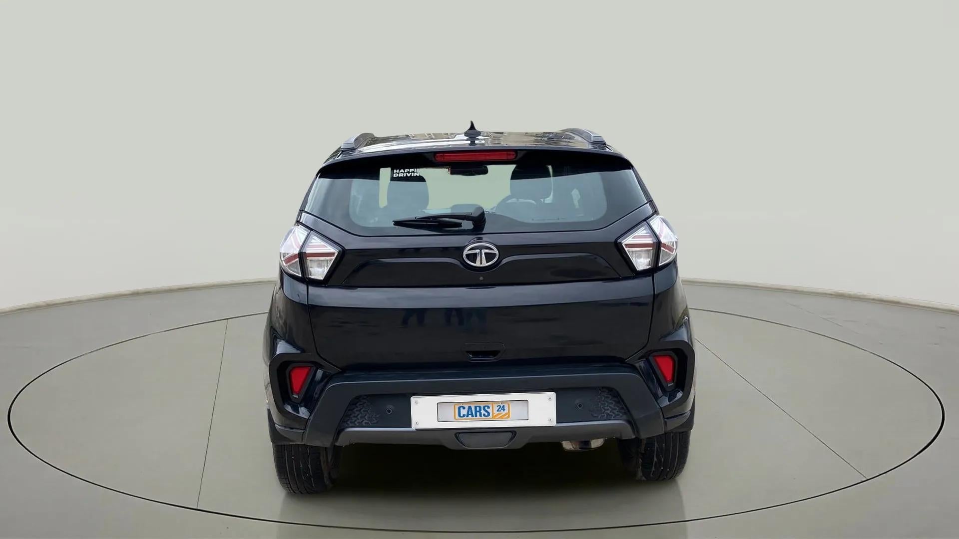 Rear view of a Tata Nexon 2017-2023