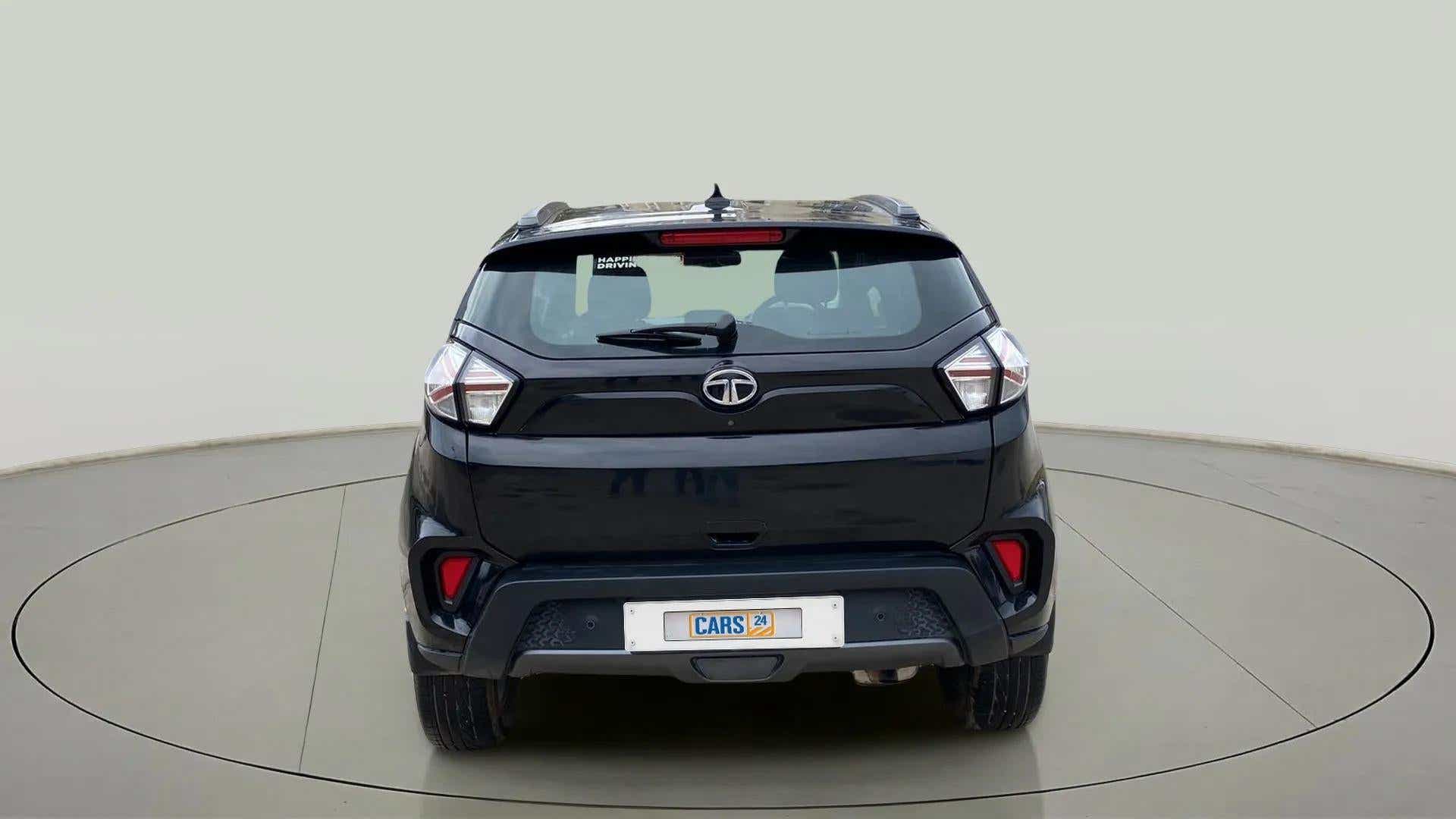 Rear view of a Tata Nexon 2017-2023