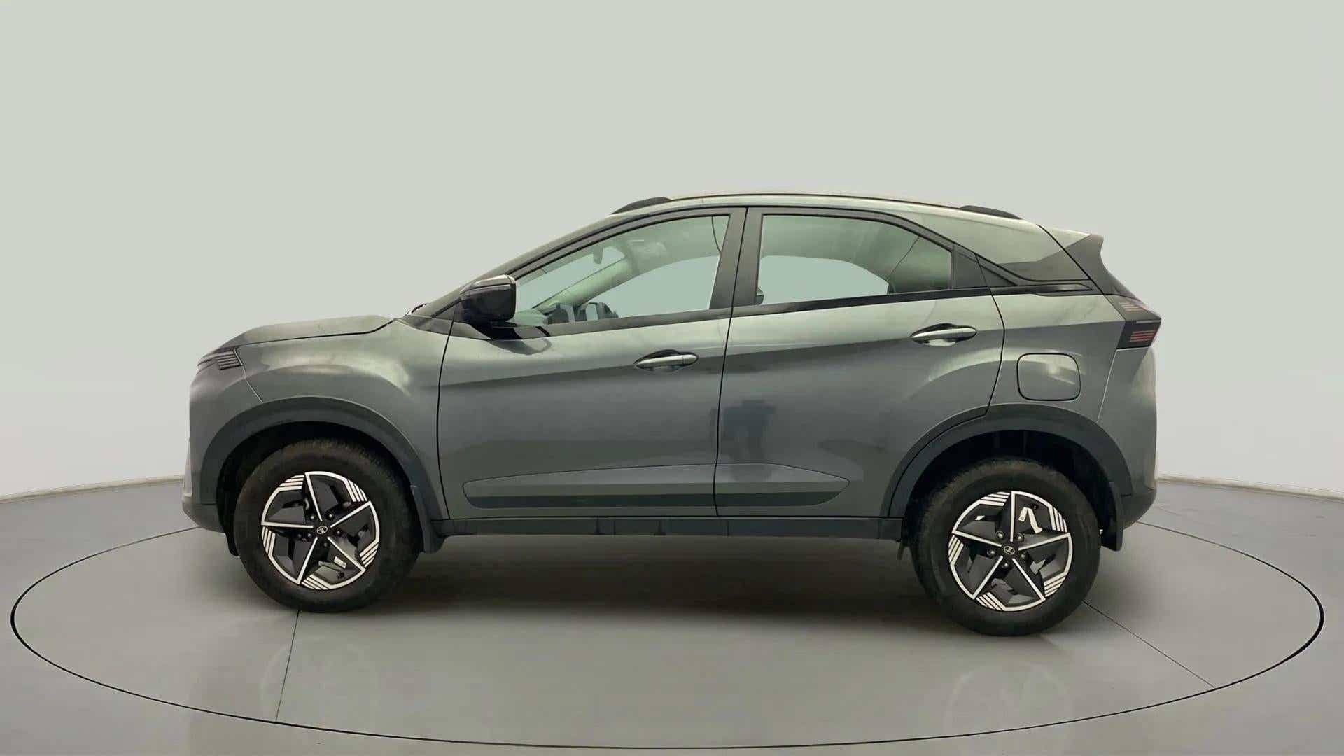 Side profile of a Tata Nexon